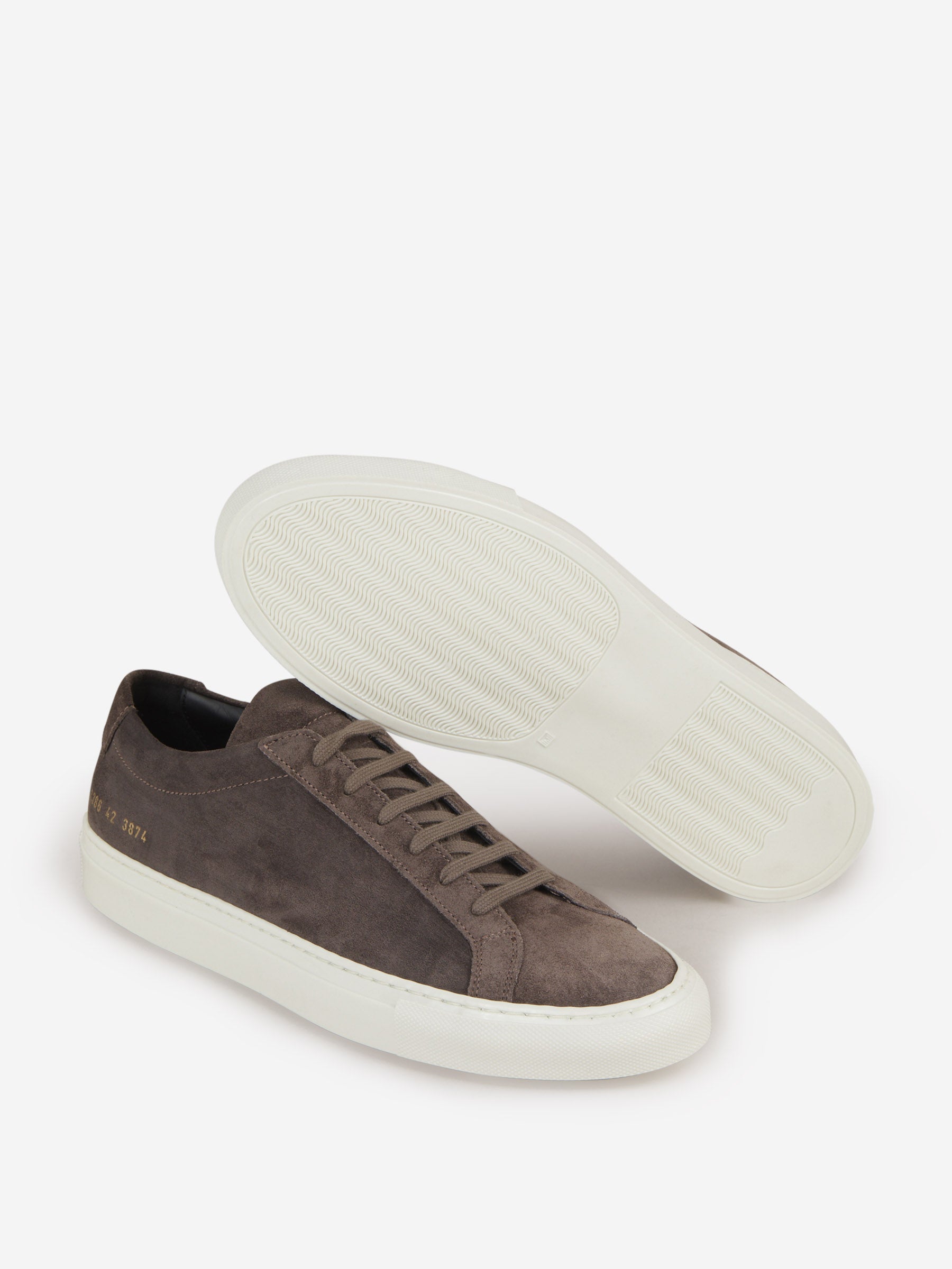 Outlet online Common Projects Hombre Sneakers Achilles Ante color Verde Claro sku 616-002377 03 - Foto 4