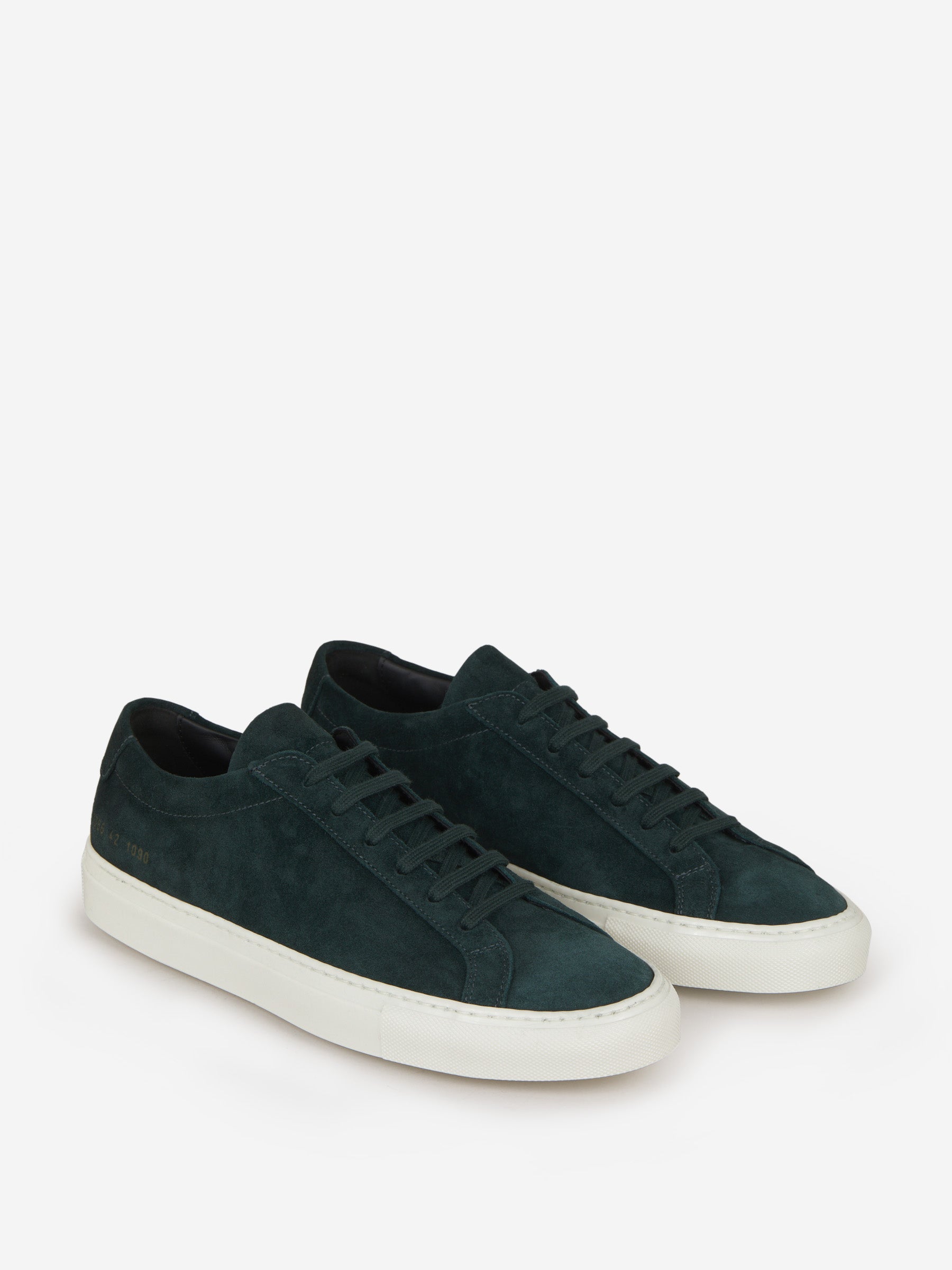 Outlet online Common Projects Hombre Sneakers Achilles Ante color Verde Claro sku 616-002377 03 - Foto 12