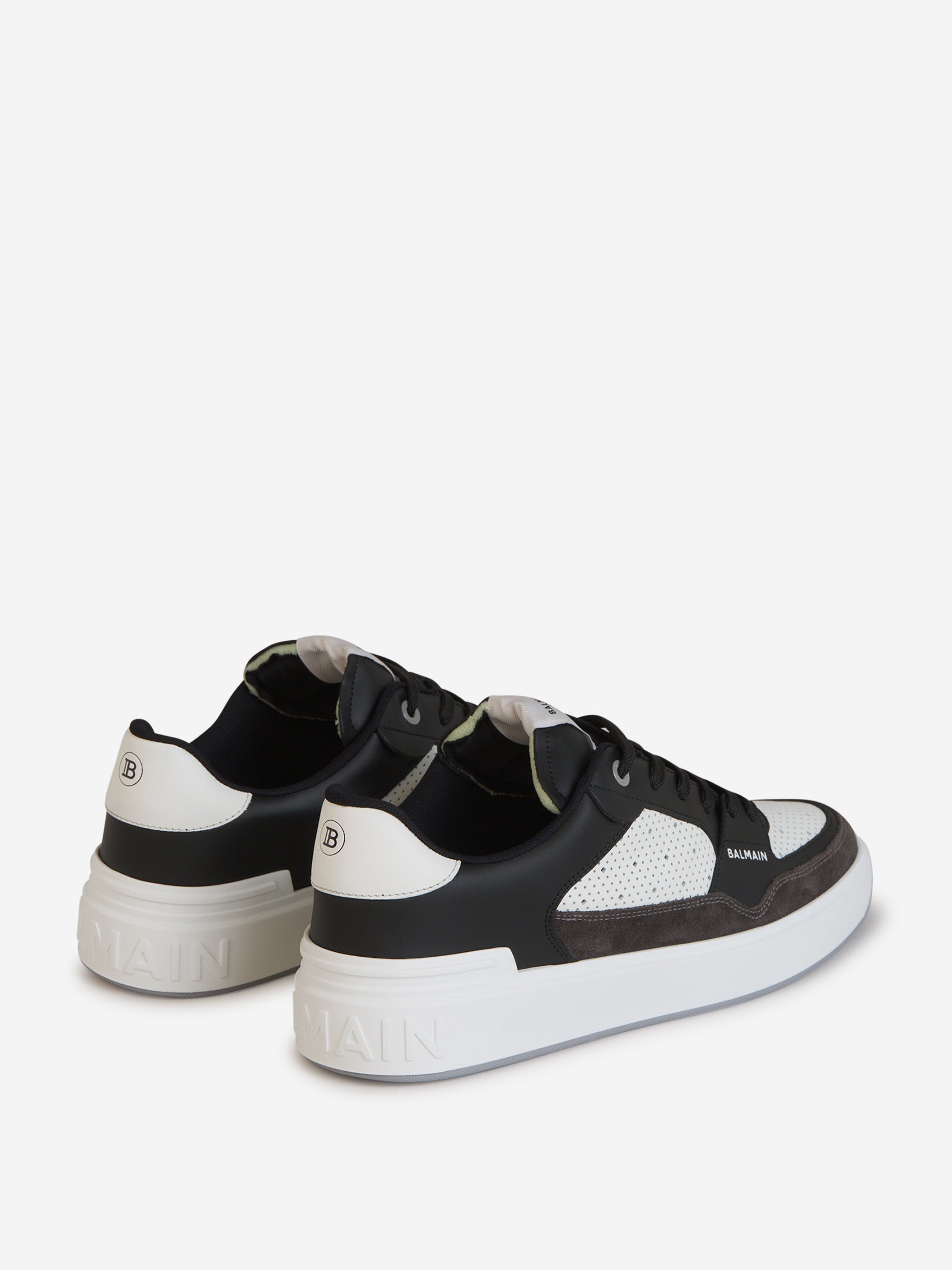 Outlet online Balmain Hombre Sneakers B-Court Flip color Negro sku 616-002383 01 - Foto 3