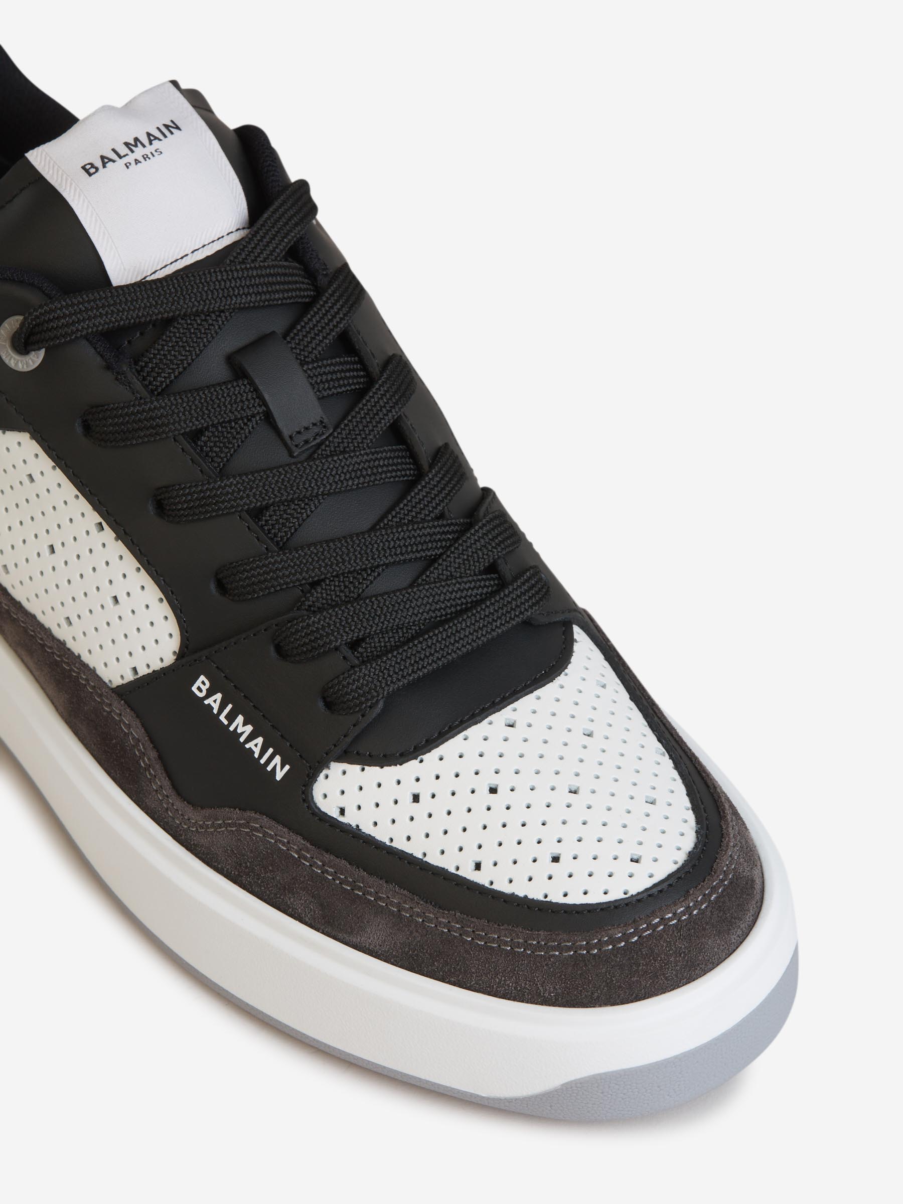 Outlet online Balmain Hombre Sneakers B-Court Flip color Negro sku 616-002383 01 - Foto 5