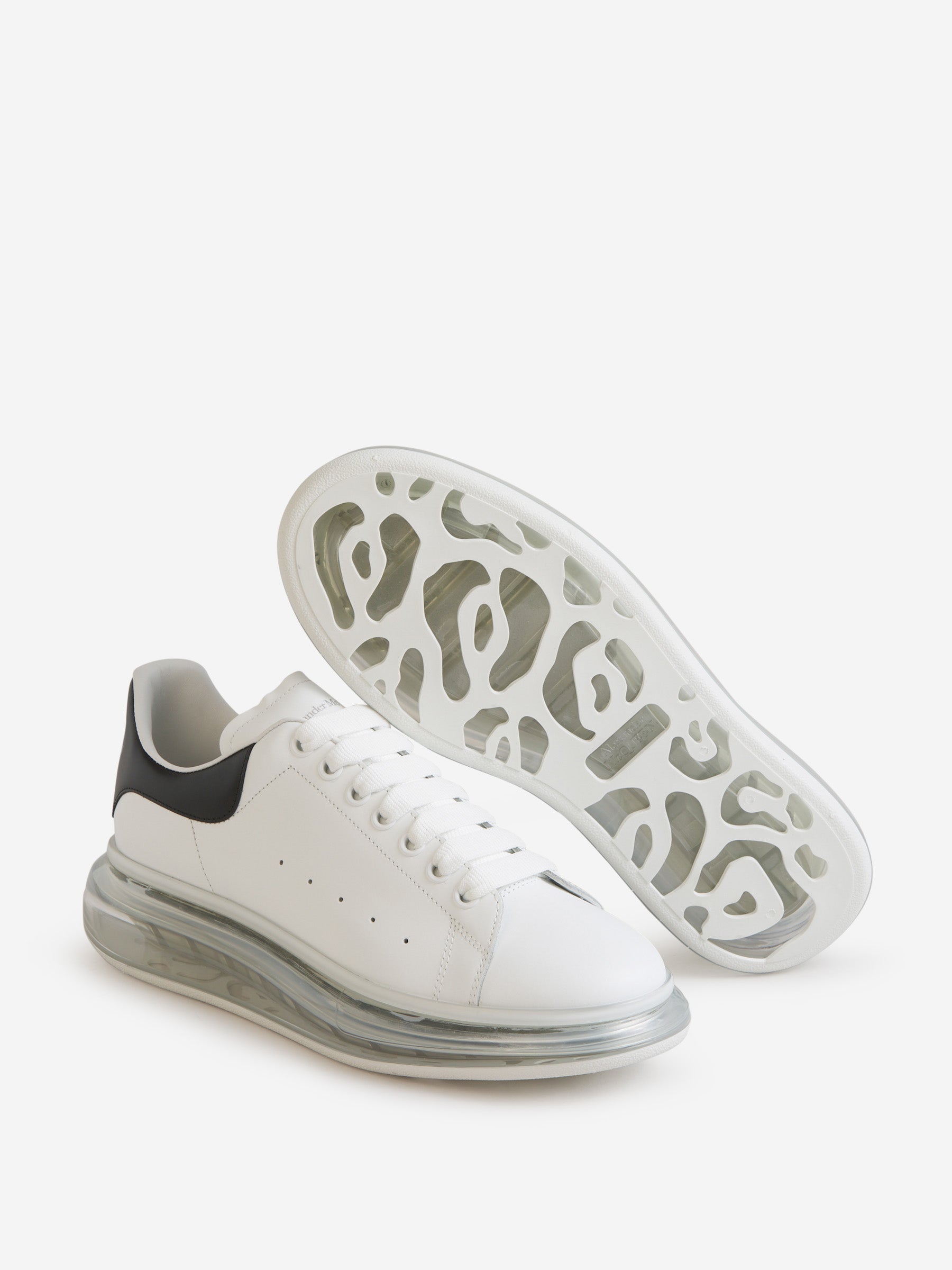 Outlet online Alexander McQueen Hombre Sneakers Oversized color Blanco sku 616-002412 01 - Foto 4