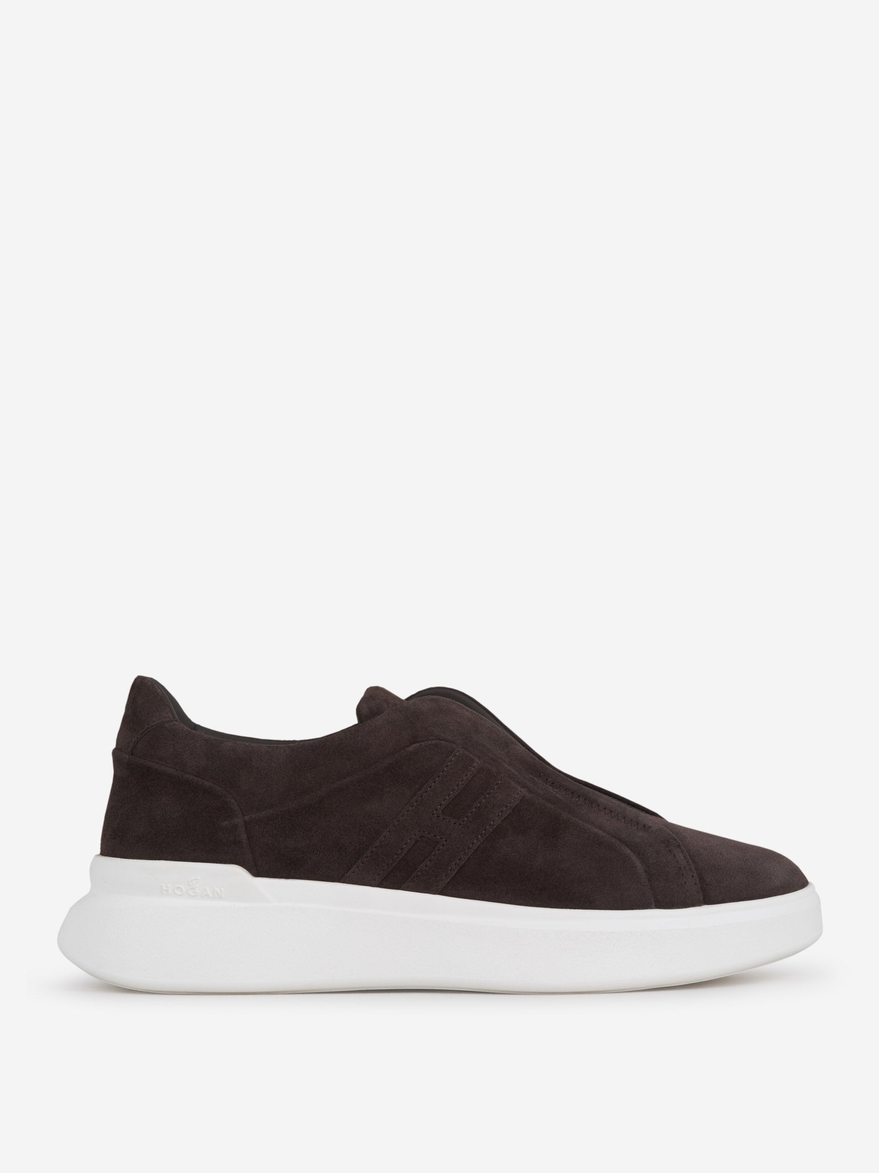 Outlet online Hogan Hombre Sneakers H580 color Marrón Oscuro sku 616-002437 01 - Foto 1