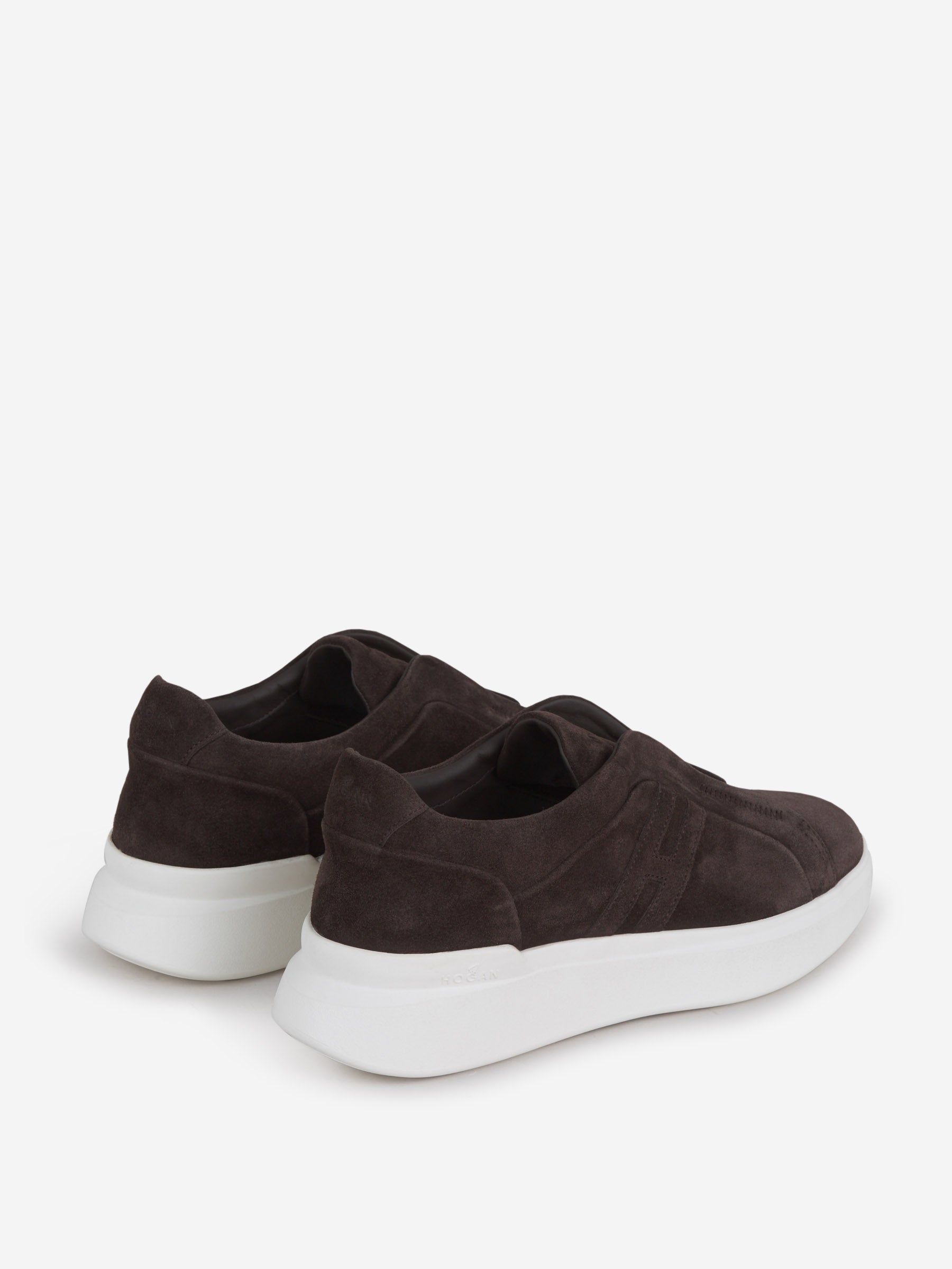 Outlet online Hogan Hombre Sneakers H580 color Marrón Oscuro sku 616-002437 01 - Foto 3