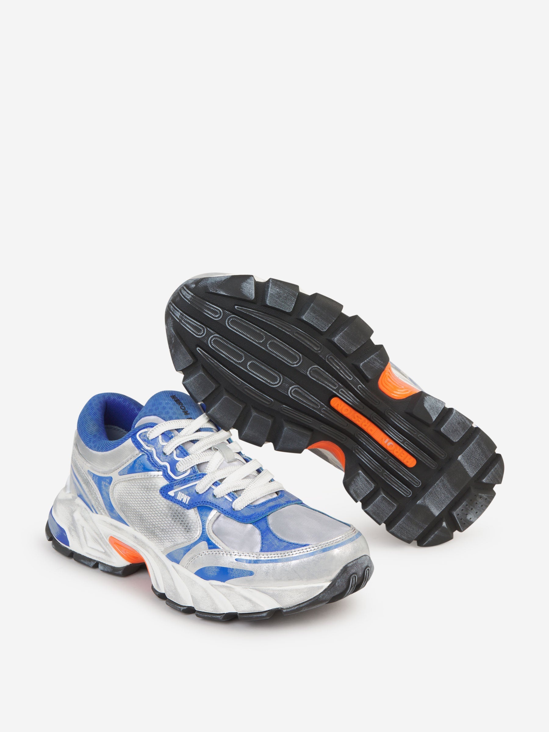 Outlet online Heron Preston Hombre Sneakers Block Stepper Vintage color Azul Marino sku 616-002454 01 - Foto 4