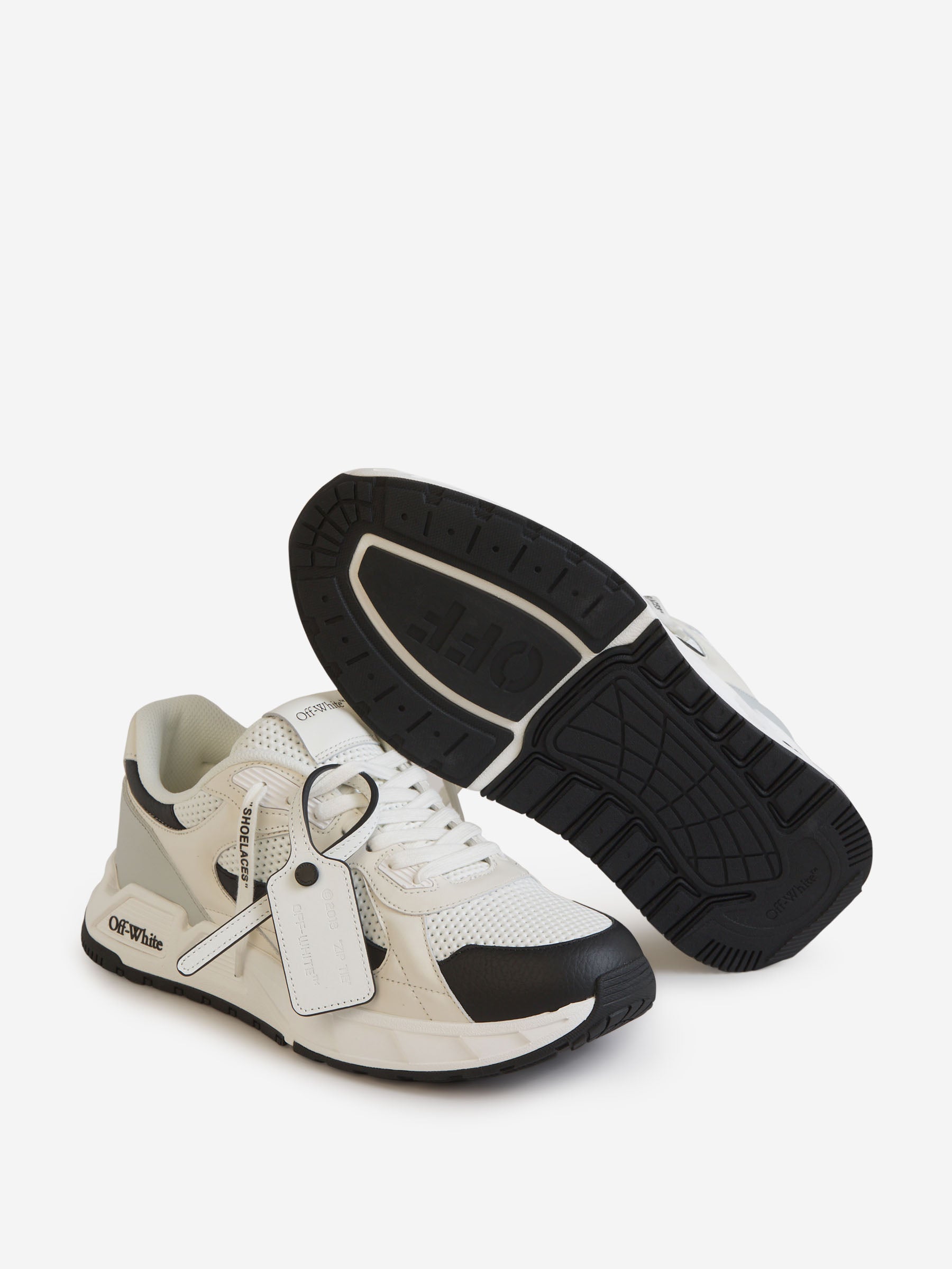 Outlet online Off-White Hombre Sneakers Kick Off color Beis sku 616-002471 01 - Foto 5