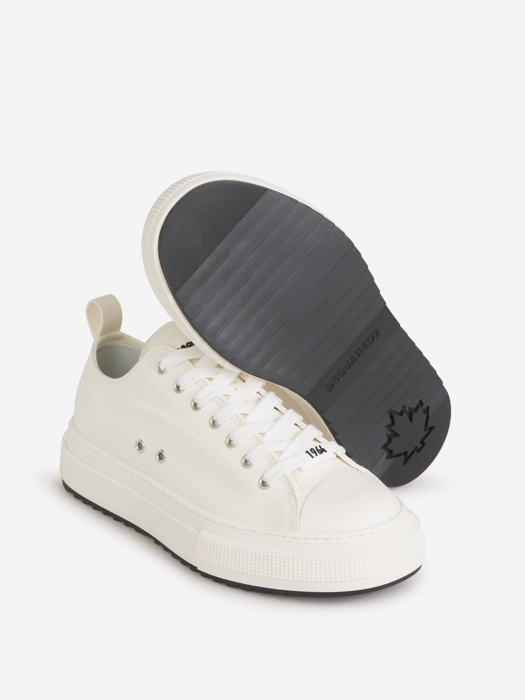 Outlet online Dsquared2 Hombre Sneakers Lona Oversized color Blanco sku 616-002632 01 - Foto 5