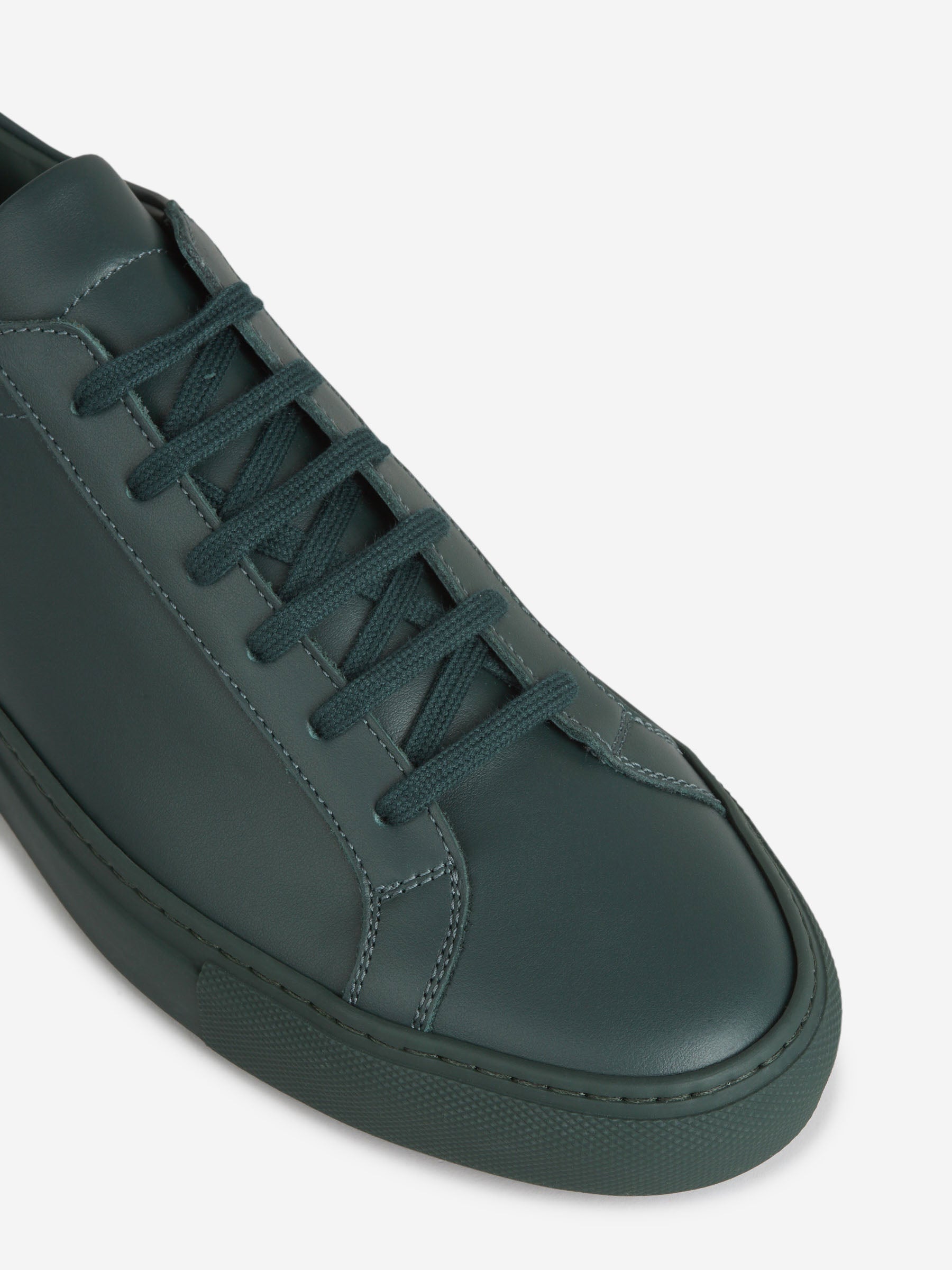 Outlet online Common Projects Hombre Sneakers Achilles color Verde Oscuro sku 616-002708 05 - Foto 6