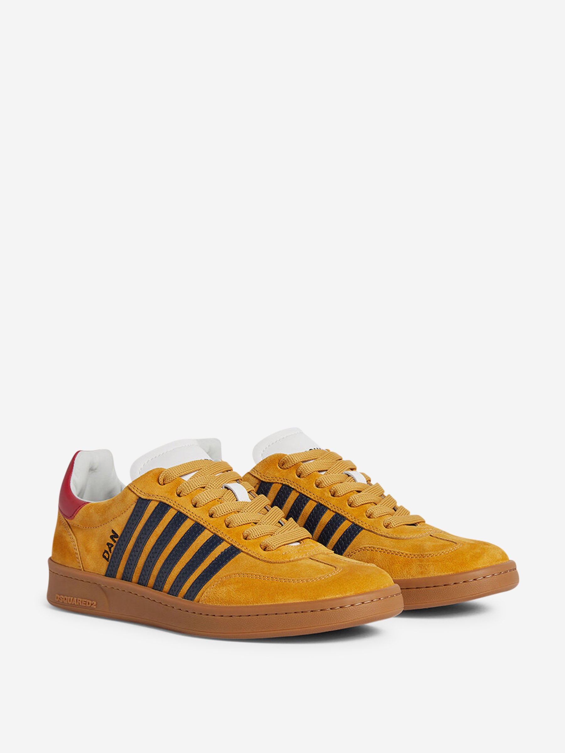 Outlet online Dsquared2 Hombre Sneakers Boxer color Amarillo sku 616-002843 02 - Foto 3
