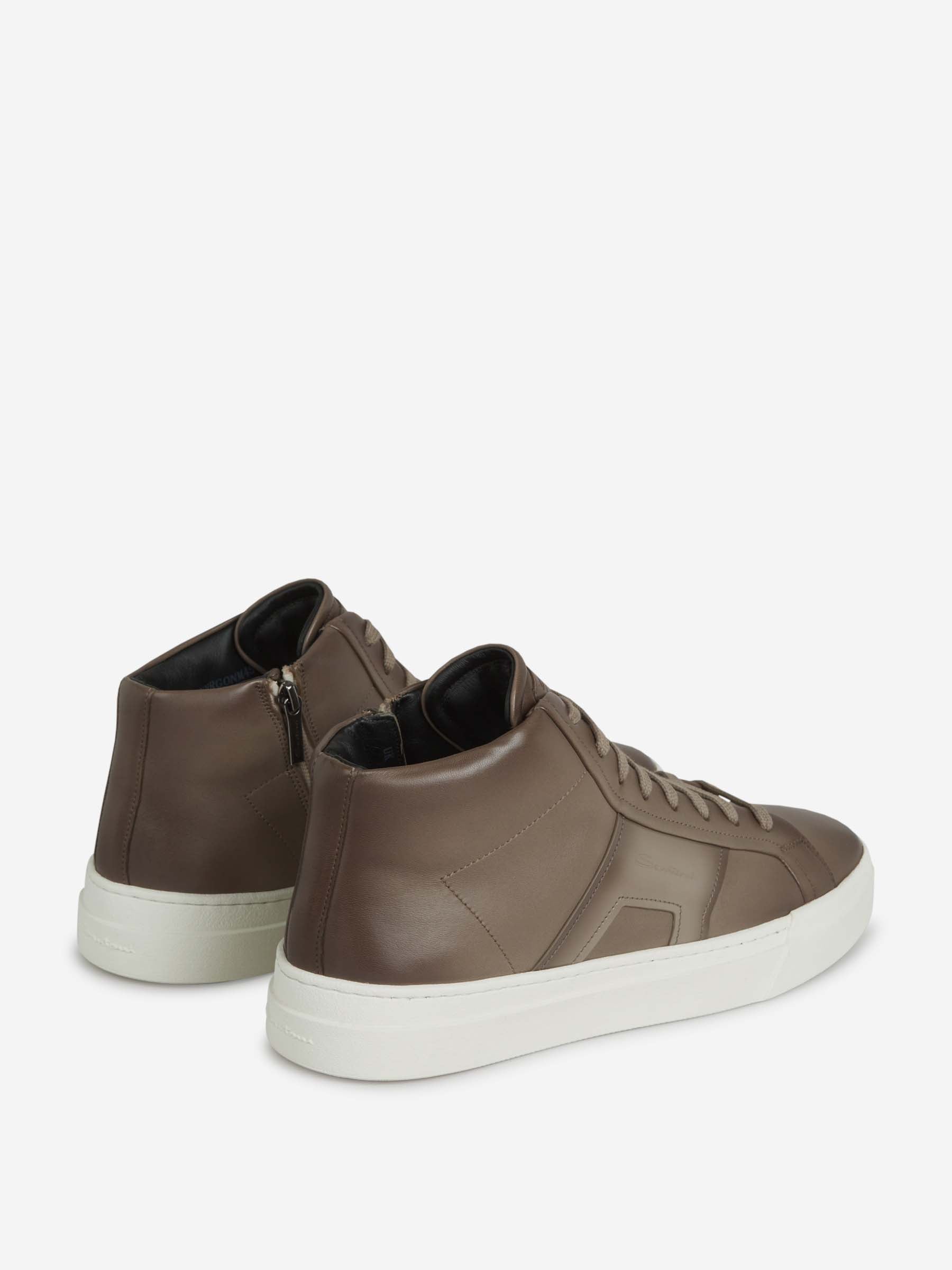 Outlet online Santoni Hombre Sneakers Double Buckle color Marrón sku 616-002846 01 - Foto 3