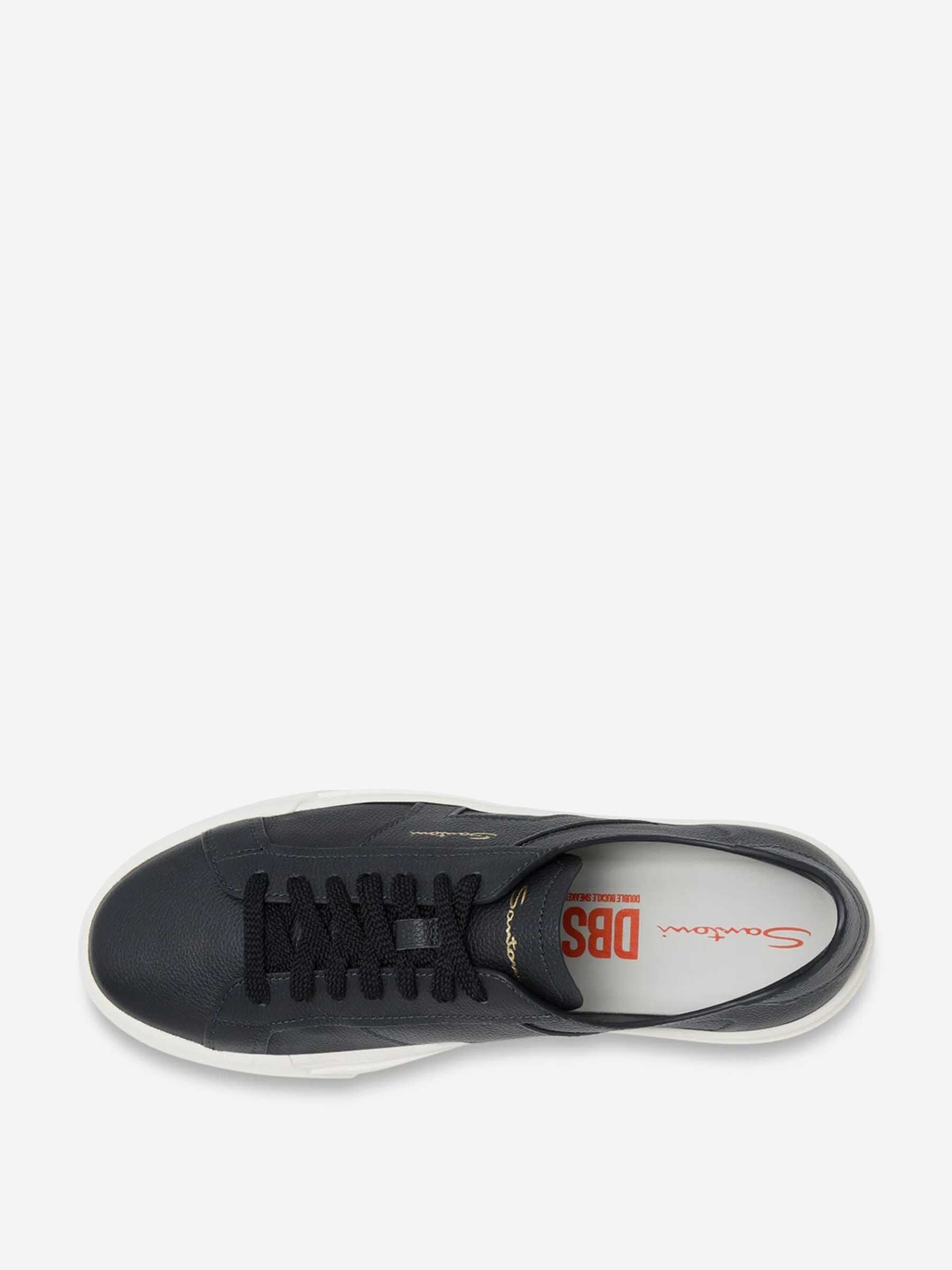 Outlet online Santoni Hombre Sneakers Double Buckle color Azul Marino sku 616-002848 02 - Foto 5