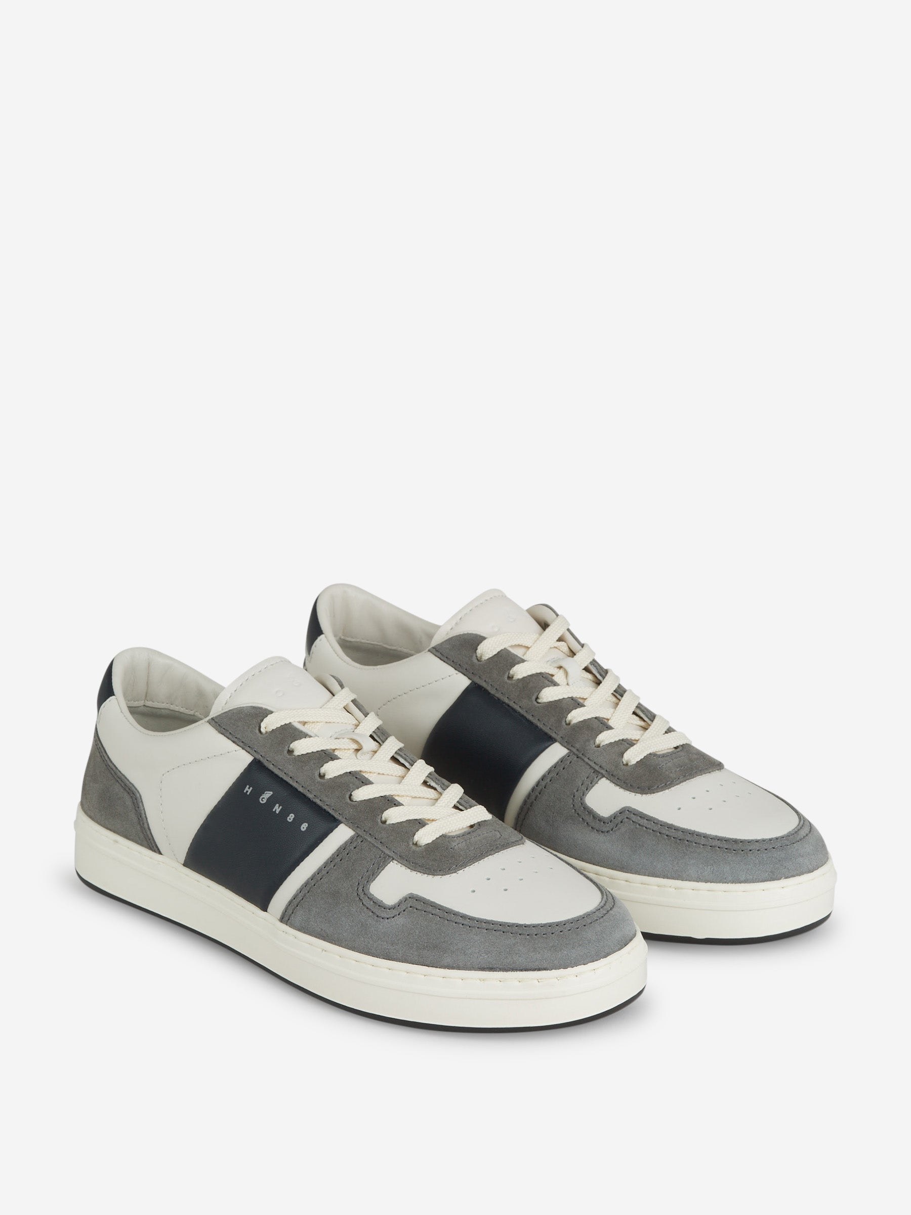 Outlet online Hogan Hombre Sneakers H-TV color Blanco sku 616-002913 01 - Foto 2