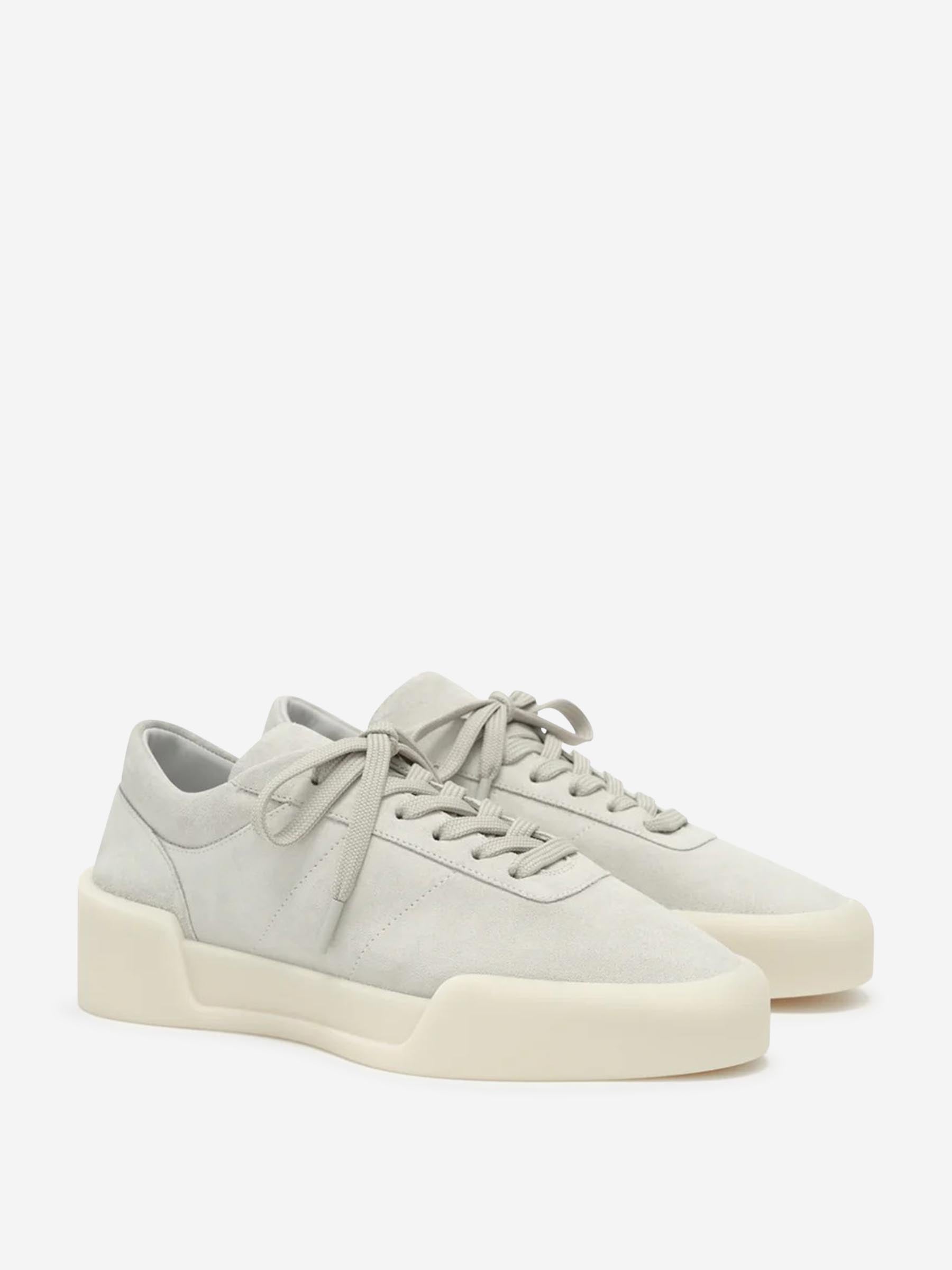Outlet online Fear of God Hombre Sneakers Aerobic Piel Ante color Gris Claro sku 616-002953 01 - Foto 2
