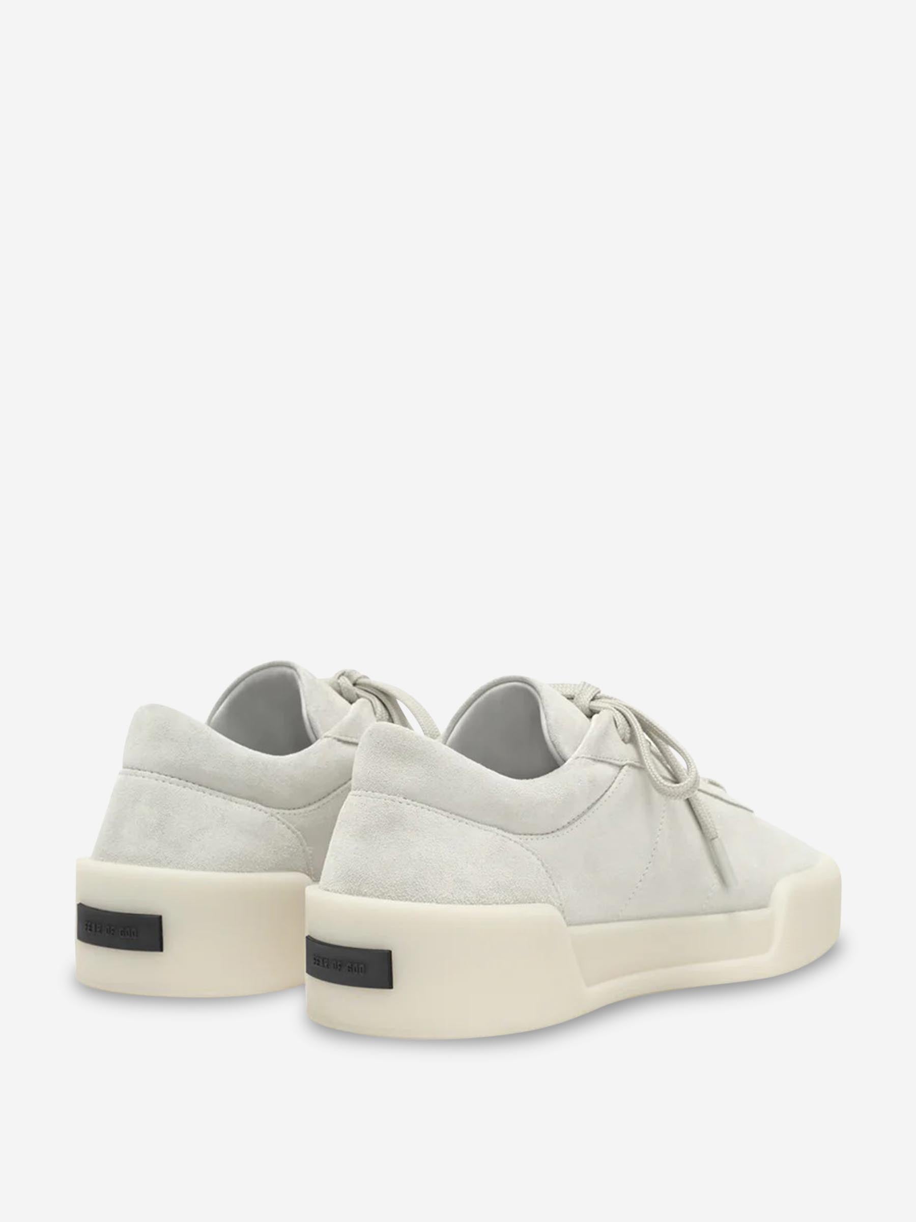 Outlet online Fear of God Hombre Sneakers Aerobic Piel Ante color Gris Claro sku 616-002953 01 - Foto 3