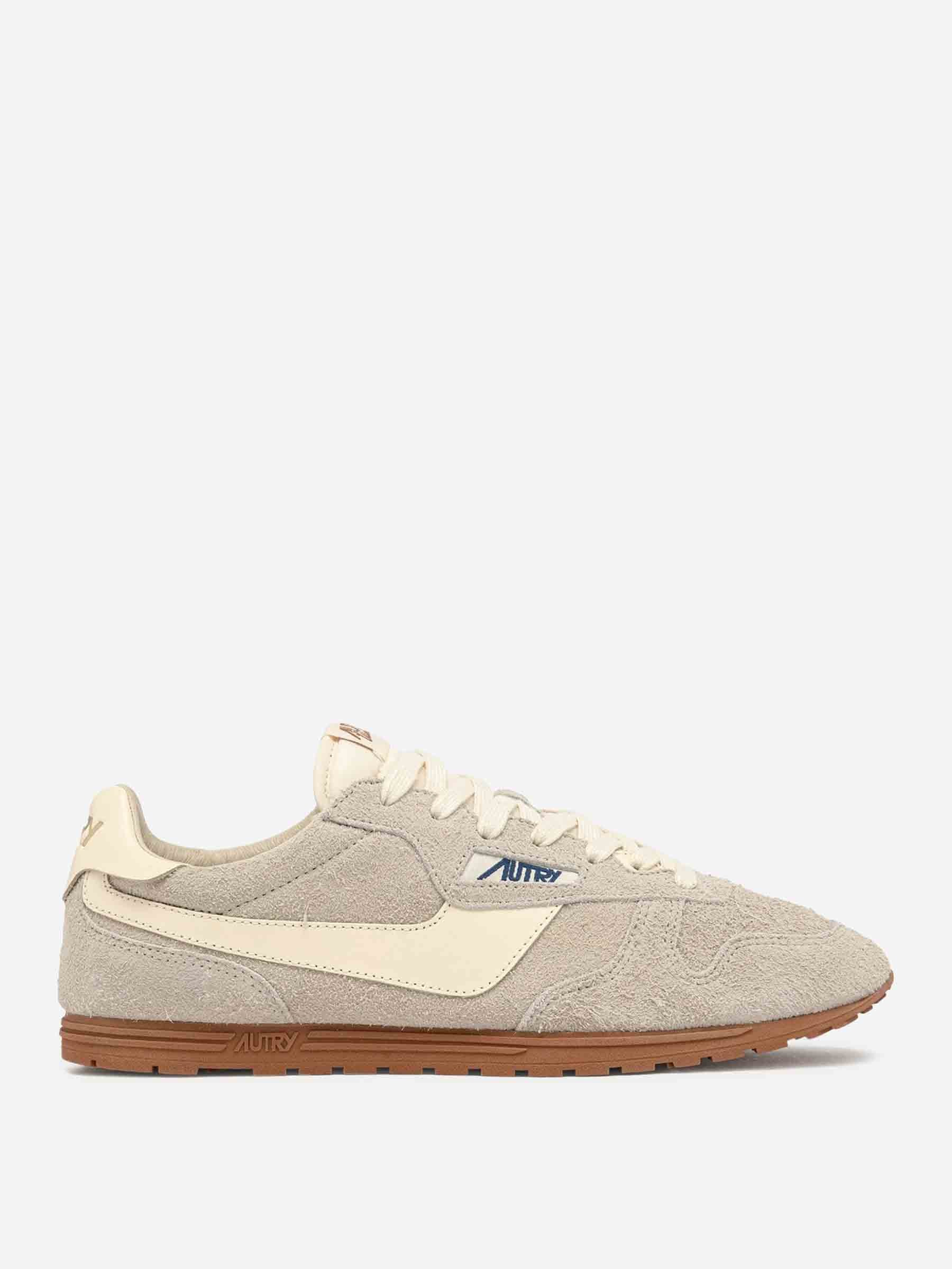 Outlet online Autry Hombre Sneakers Windspin Ante color Crema sku 616-002970 01 - Foto 1