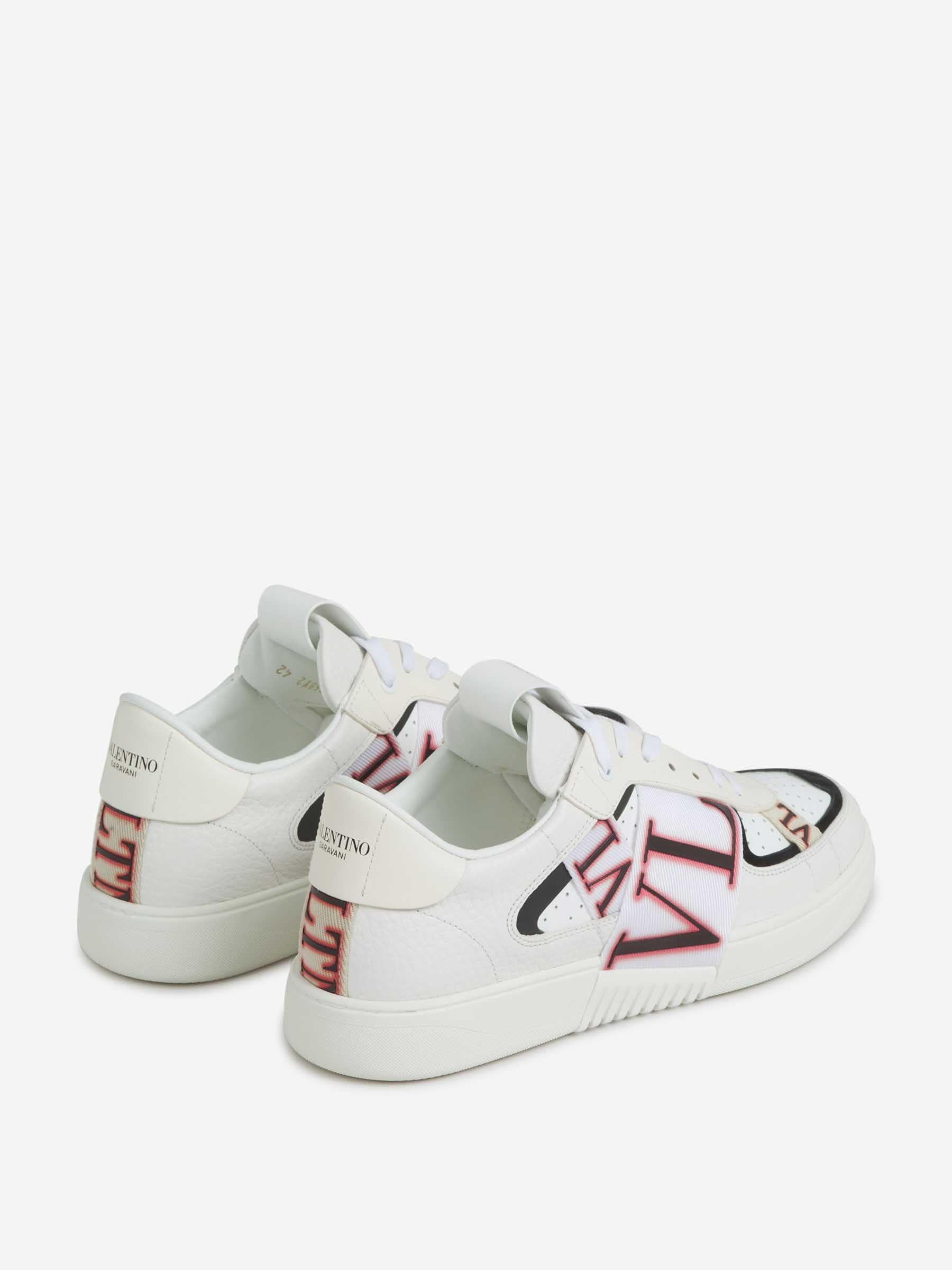 Valentino Garavani Hombre Barcelona Sneakers Piel VLTN color Blanco sku 616-003001 01 - Foto 3
