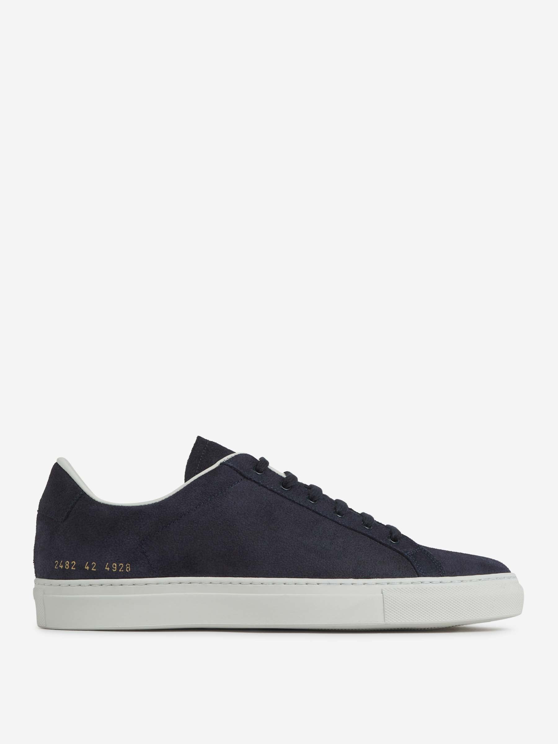 Common Projects Hombre Barcelona Sneakers Ante 2482 color Azul Marino sku 616-003019 02 - Foto 1