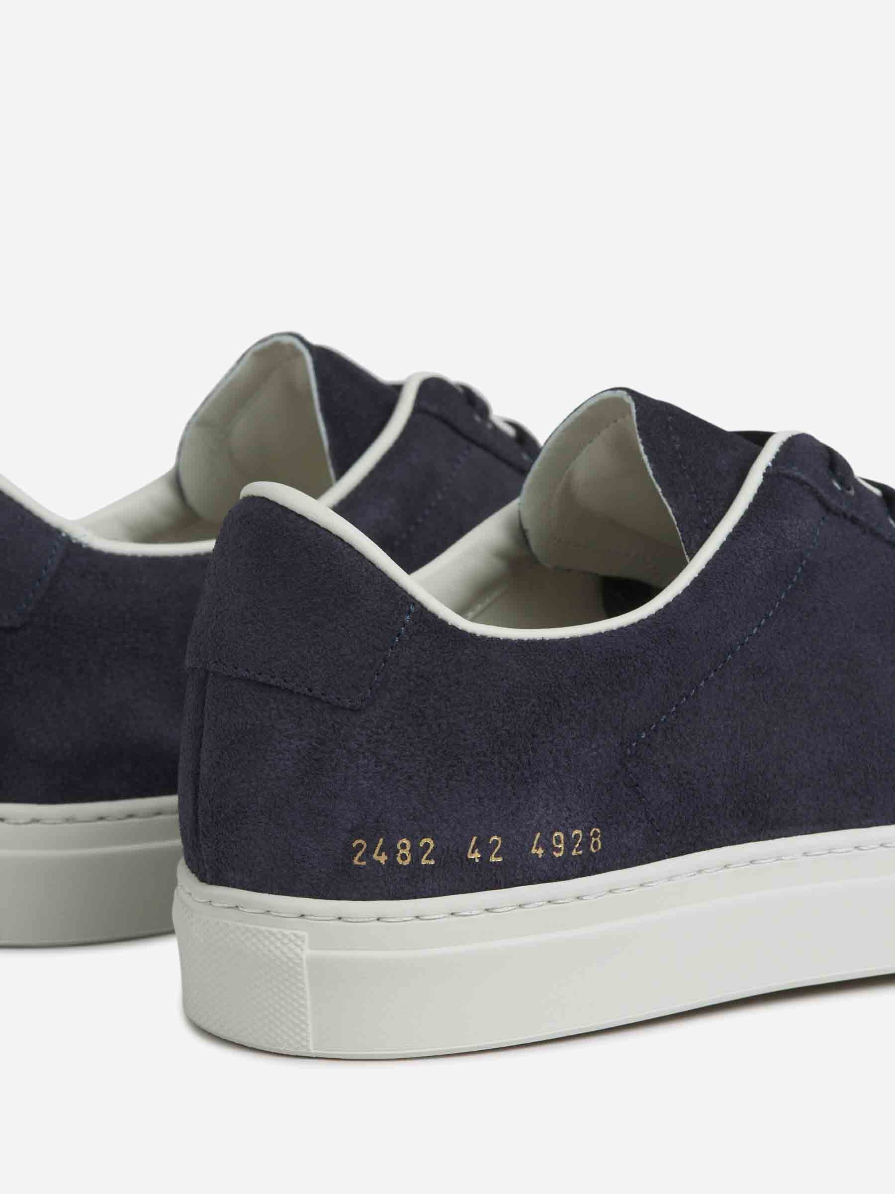 Common Projects Hombre Barcelona Sneakers Ante 2482 color Azul Marino sku 616-003019 02 - Foto 5