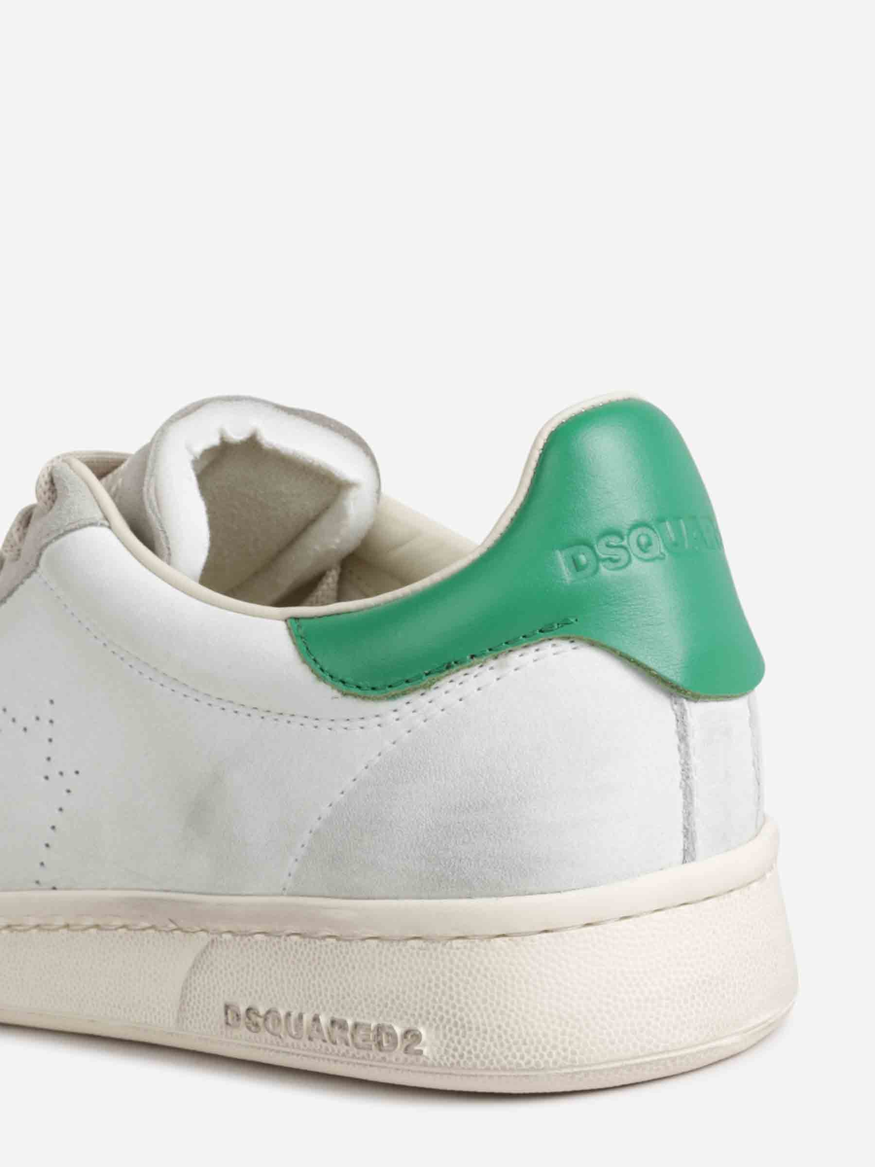Dsquared2 Hombre Barcelona Sneakers New Jersey color Verde sku 616-003025 02 - Foto 4