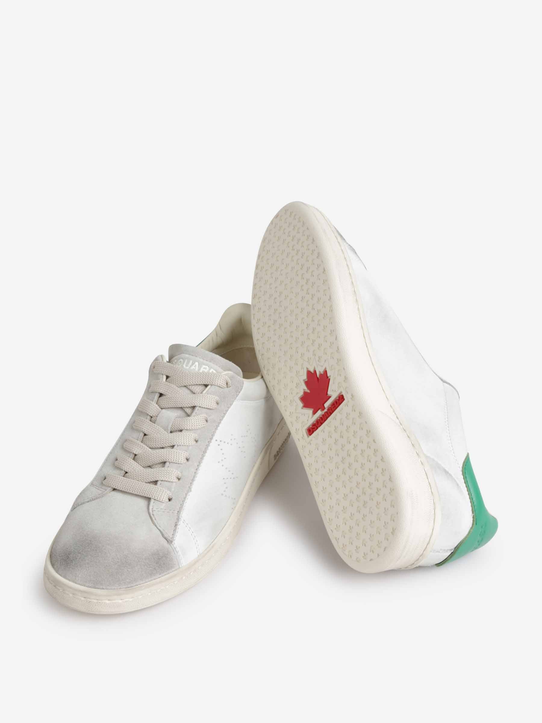 Dsquared2 Hombre Barcelona Sneakers New Jersey color Verde sku 616-003025 02 - Foto 5