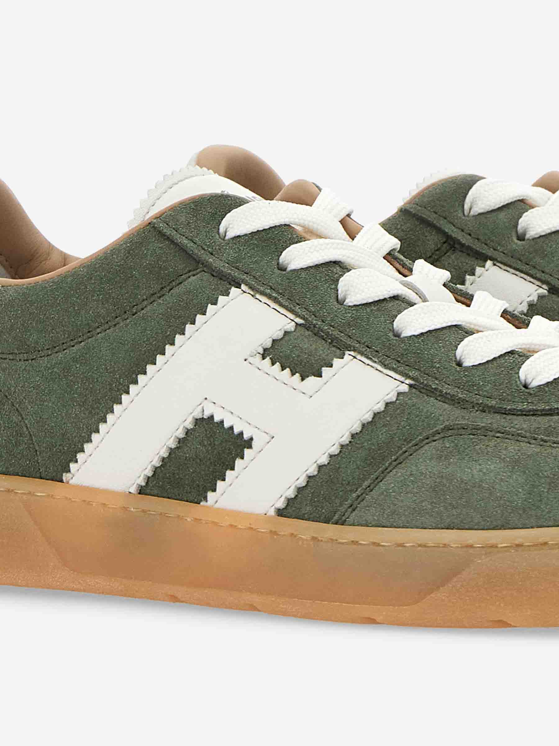 Outlet online Hogan Hombre Sneakers Hogan Cool color Verde sku 616-003041 01 - Foto 6