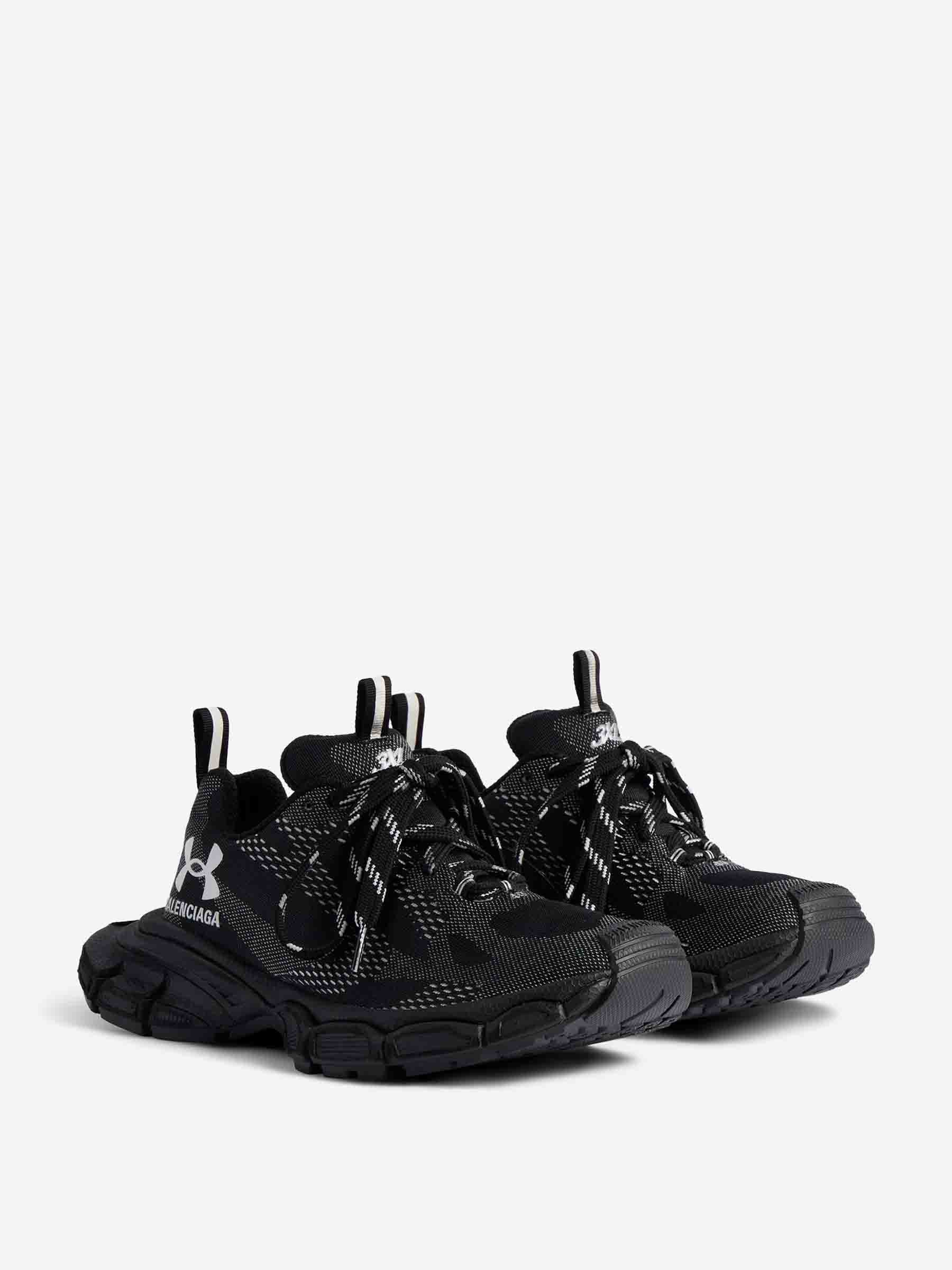 Balenciaga Hombre Barcelona Sneakers 3XL Knit color Negro sku 616-003061 01 - Foto 2