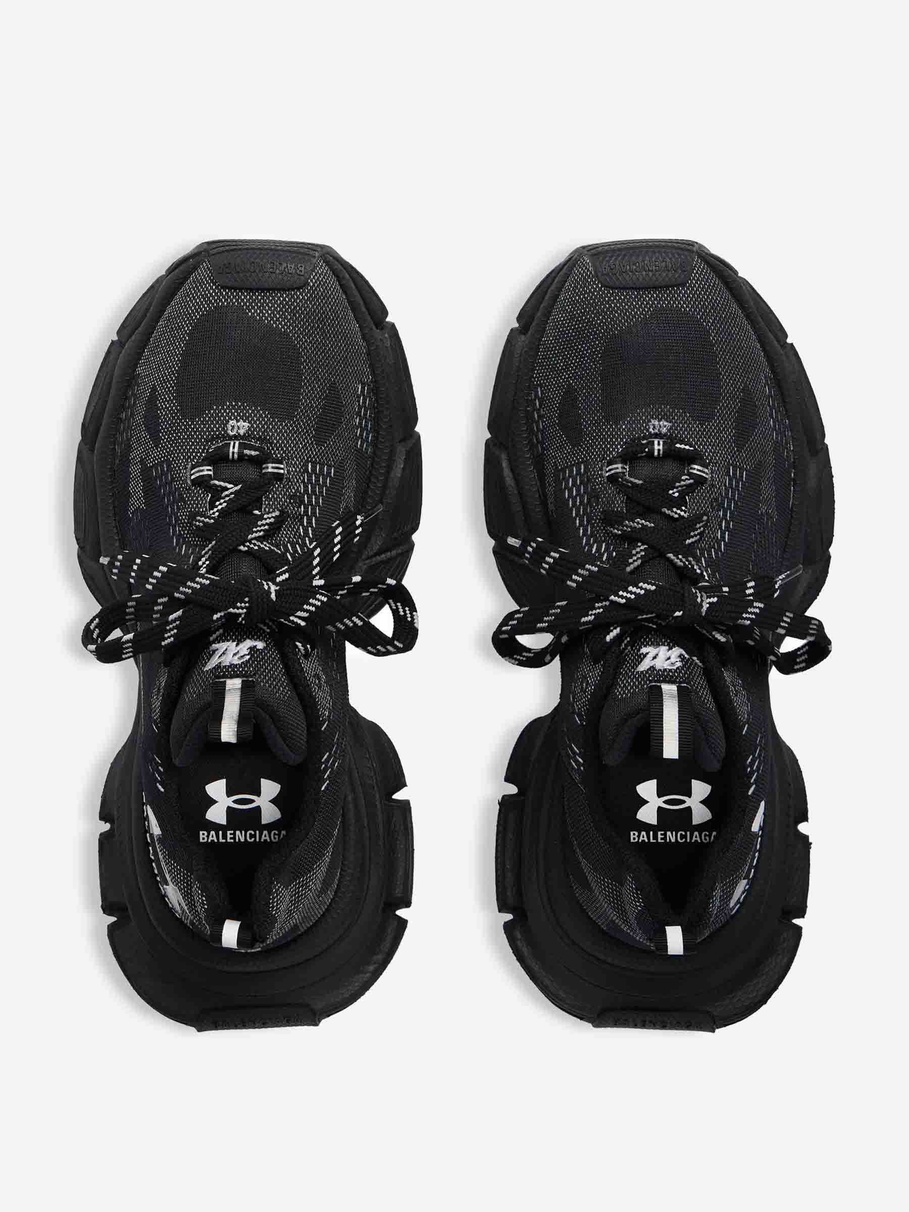 Balenciaga Hombre Barcelona Sneakers 3XL Knit color Negro sku 616-003061 01 - Foto 6