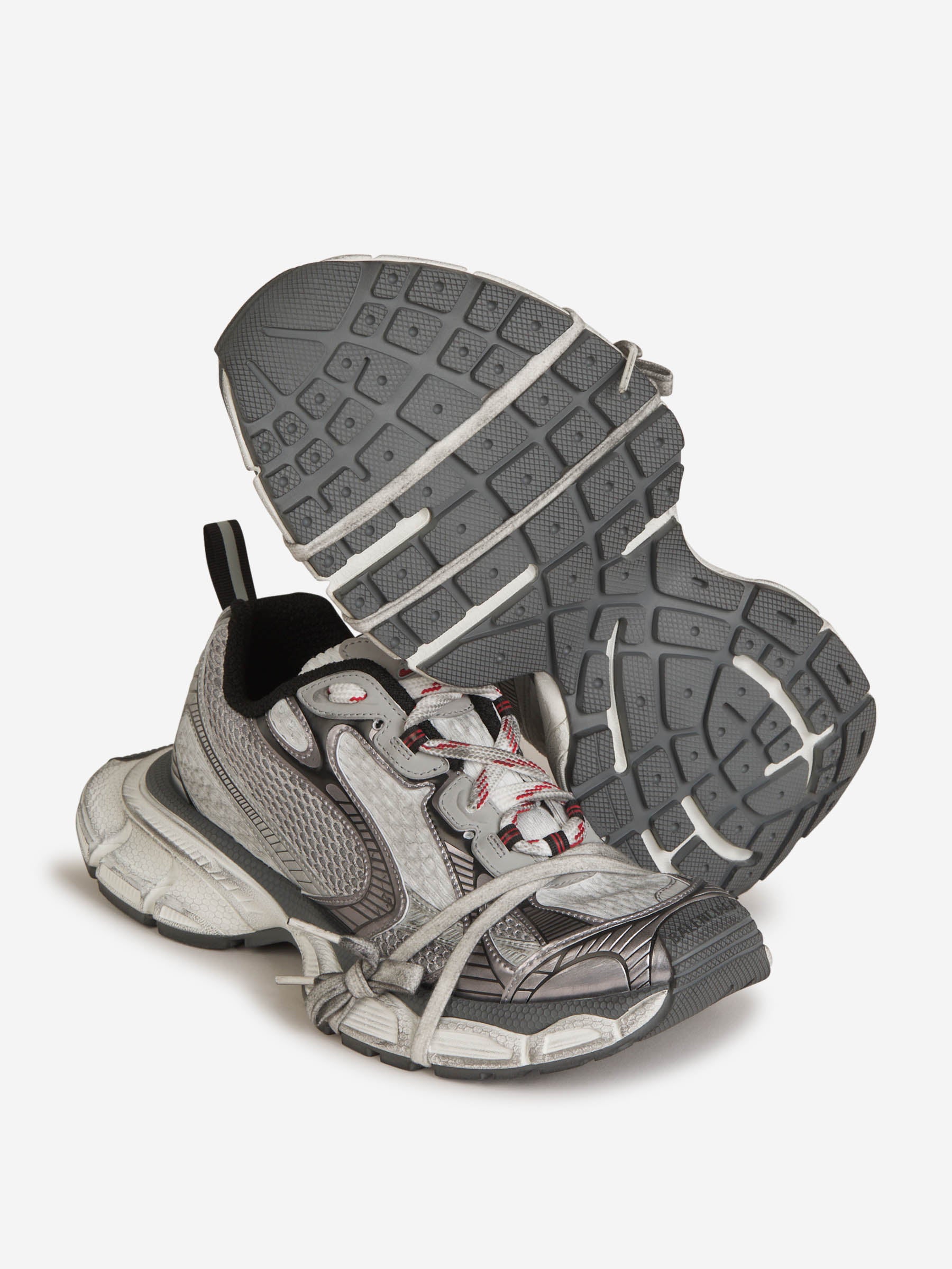 Outlet online Balenciaga Hombre Sneakers 3XL Desgastado color Gris Piedra sku 616-003066 01 - Foto 3