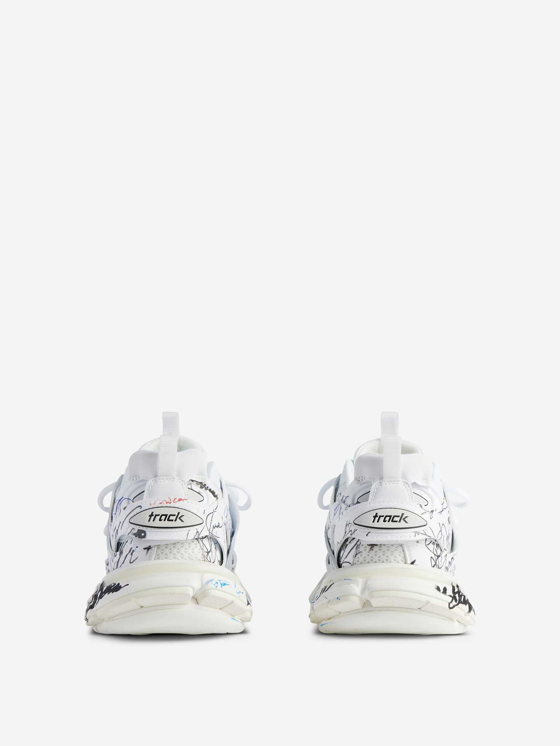 Outlet online Balenciaga Hombre Sneakers Track Autographe color Blanco sku 616-003069 01 - Foto 4