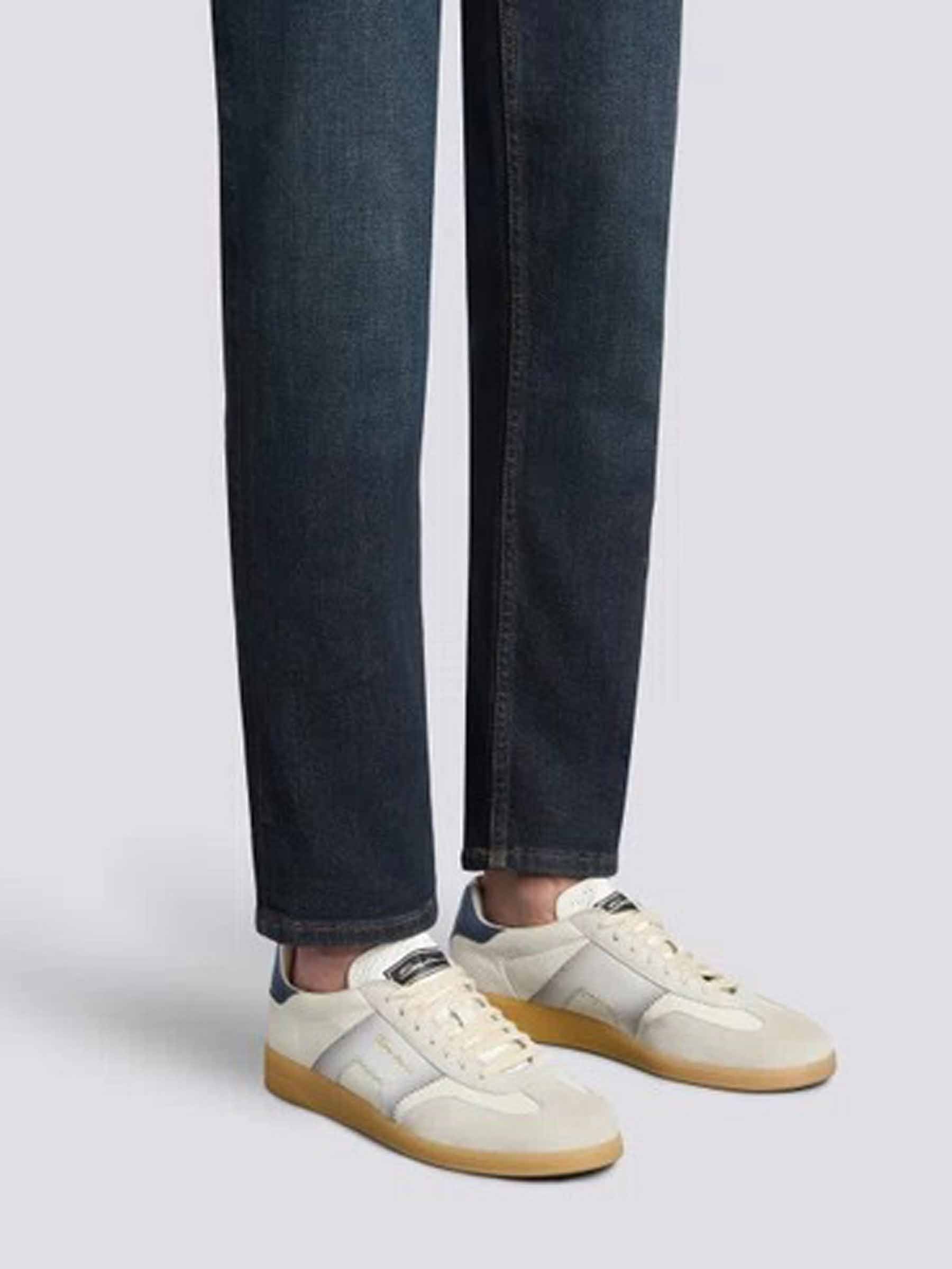 Outlet online Santoni Hombre Sneakers DBS Olympic color Blanco sku 616-003071 01 - Foto 2