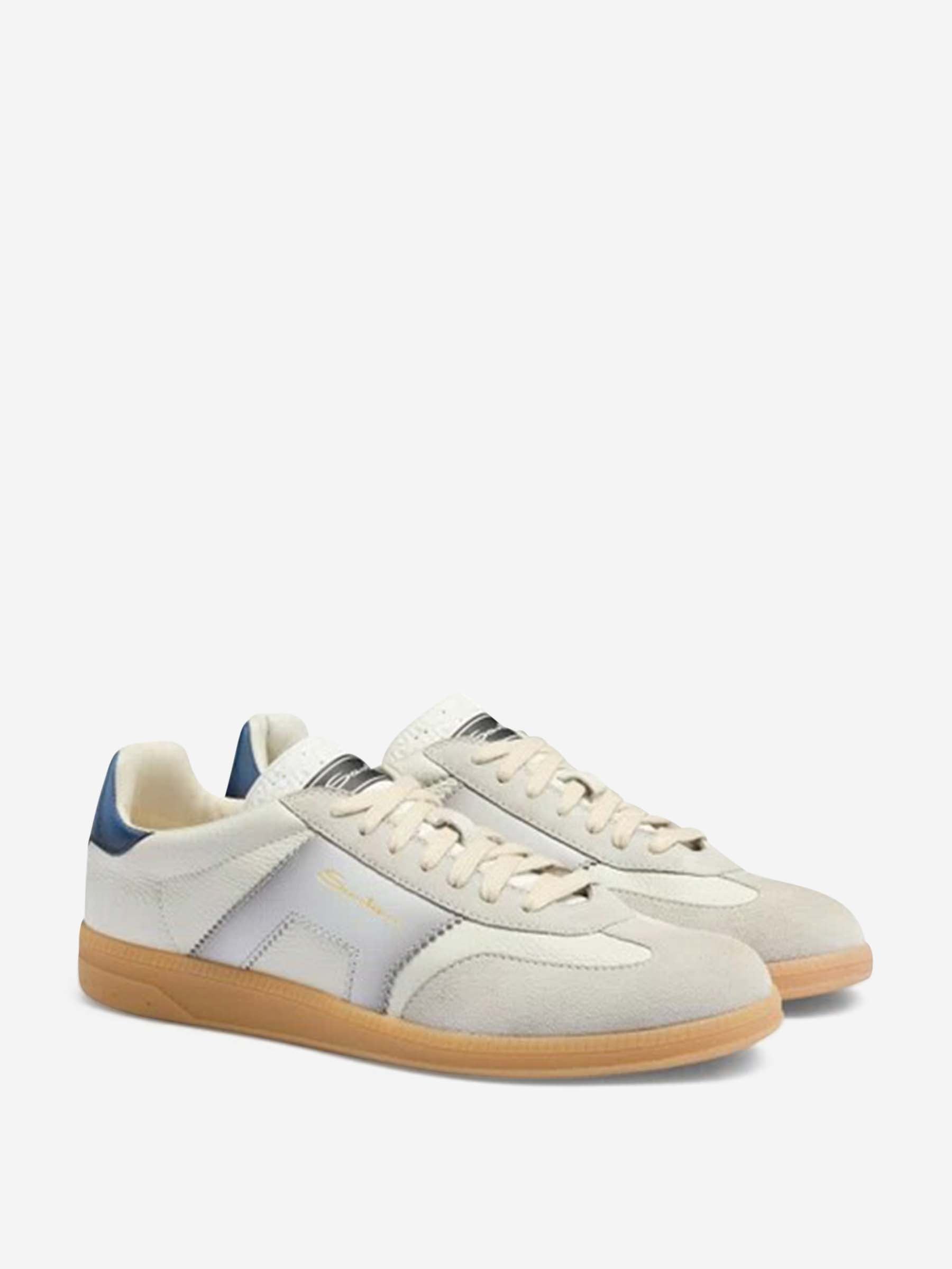 Outlet online Santoni Hombre Sneakers DBS Olympic color Blanco sku 616-003071 01 - Foto 3
