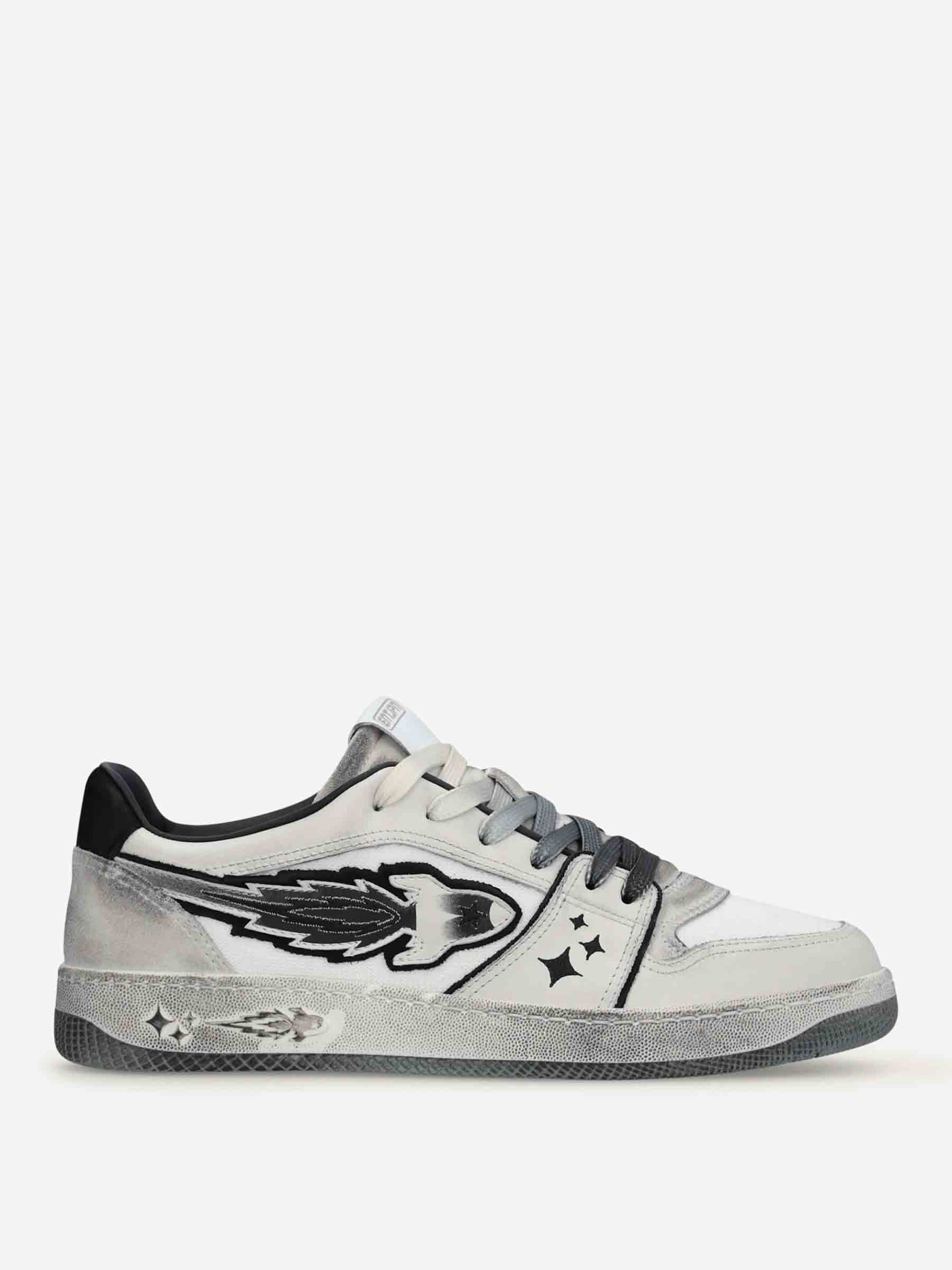 Outlet online Enterprise Japan Hombre Sneakers Ej Egg Rocket color Blanco Y Negro sku 616-003093 01 - Foto 1
