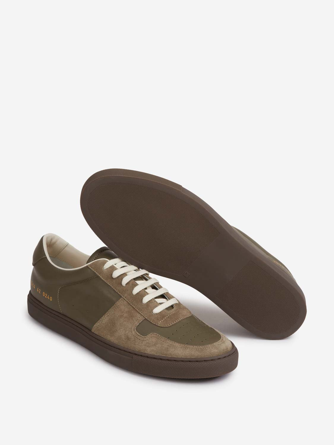 Common Projects Hombre Barcelona Sneakers Bball Slim color Verde Militar sku 616-003162 02 - Foto 4