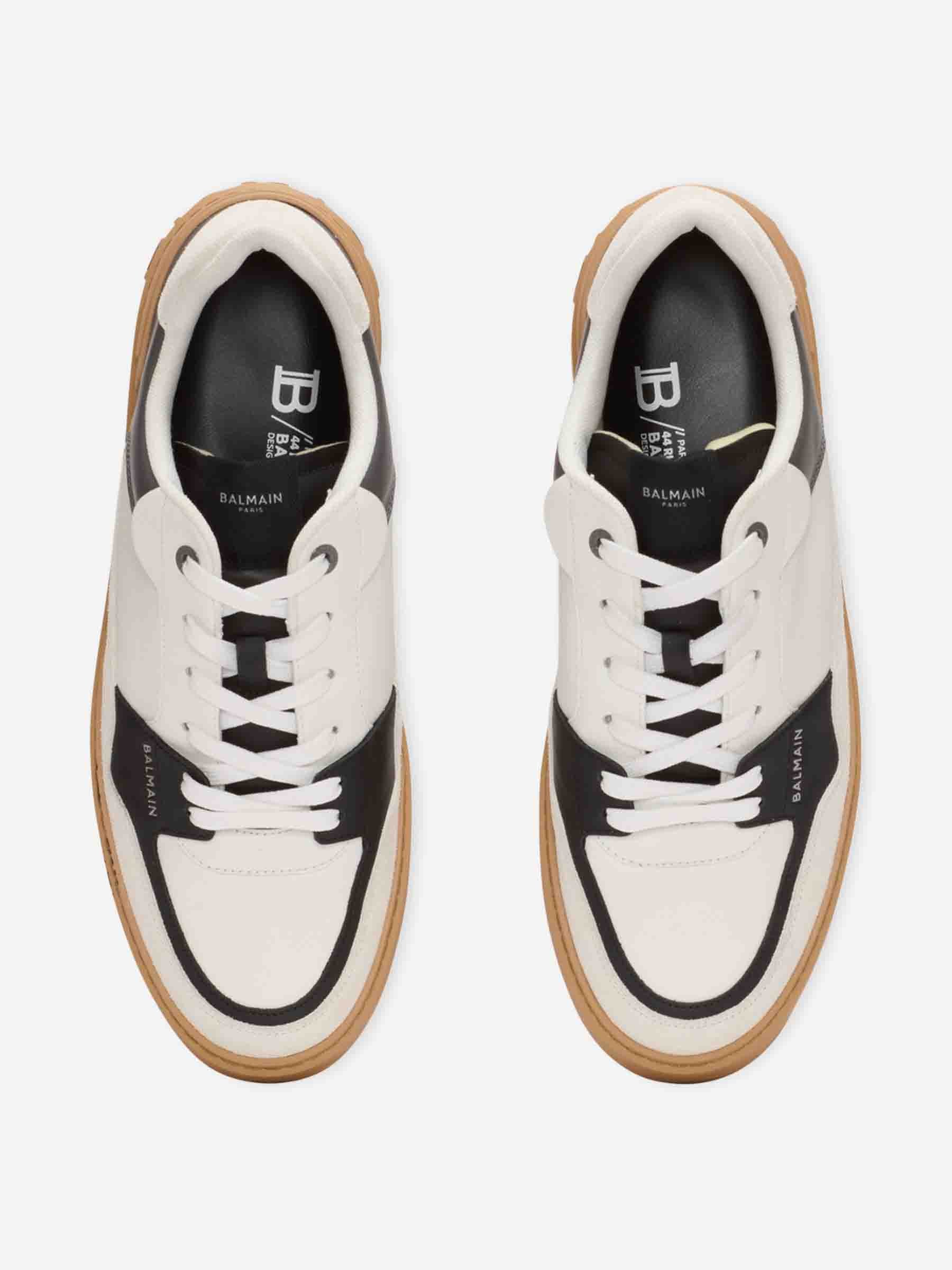 Outlet online Balmain Hombre Zapatillas B-Court Flip color Gris Antracita sku 616-003173 01 - Foto 3
