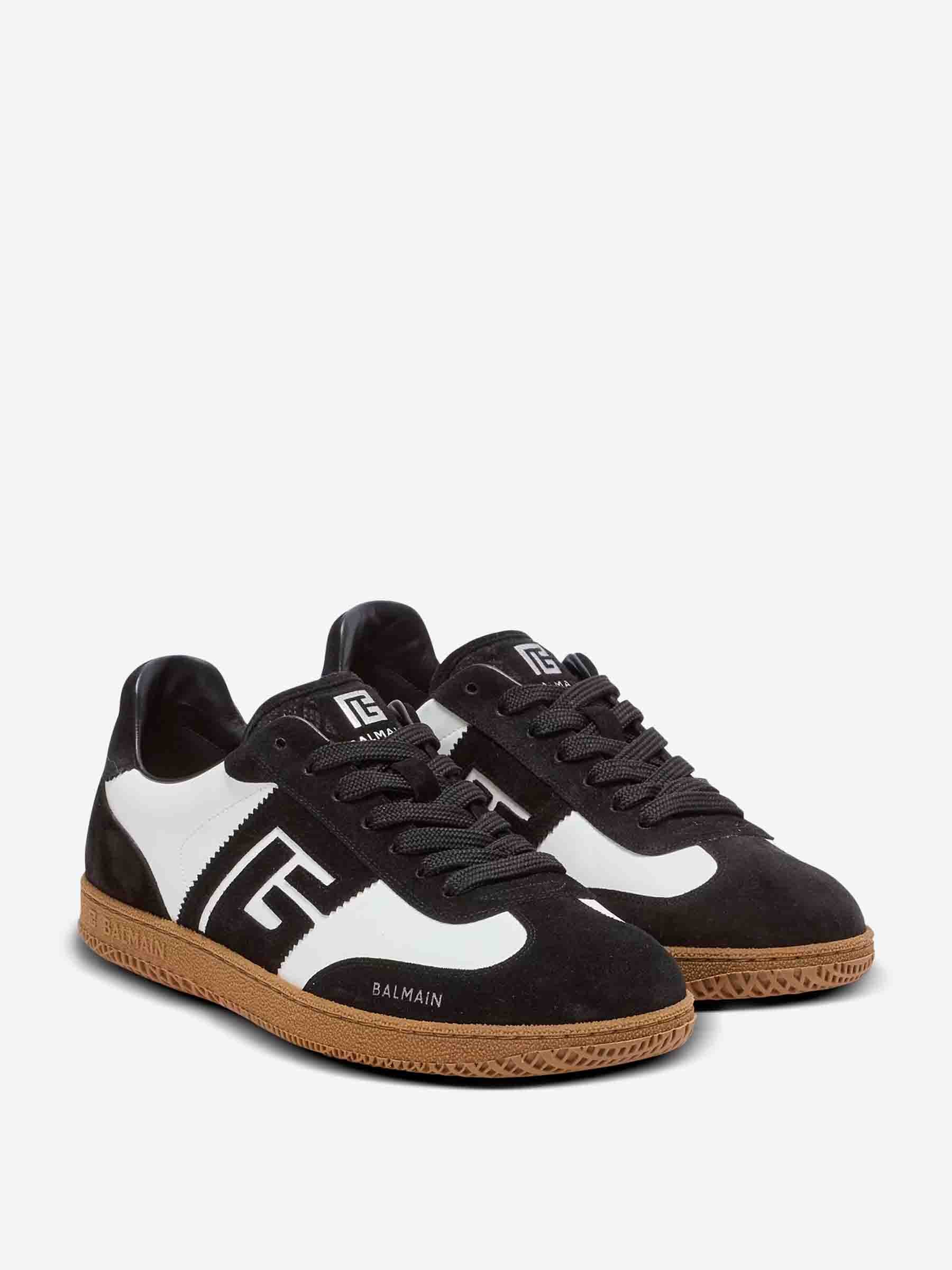 Outlet online Balmain Hombre Zapatillas Balmain Swan color Blanco Y Negro sku 616-003176 01 - Foto 2