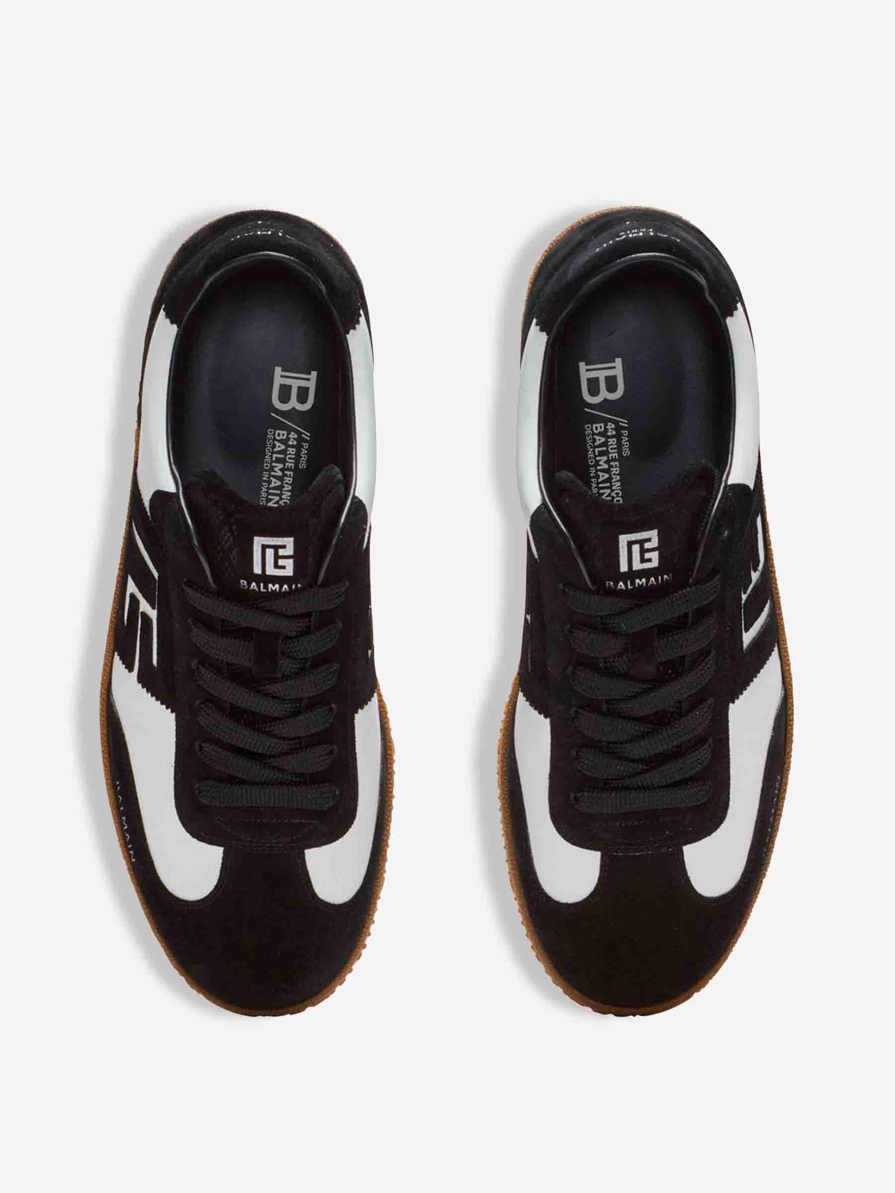 Outlet online Balmain Hombre Zapatillas Balmain Swan color Blanco Y Negro sku 616-003176 01 - Foto 3