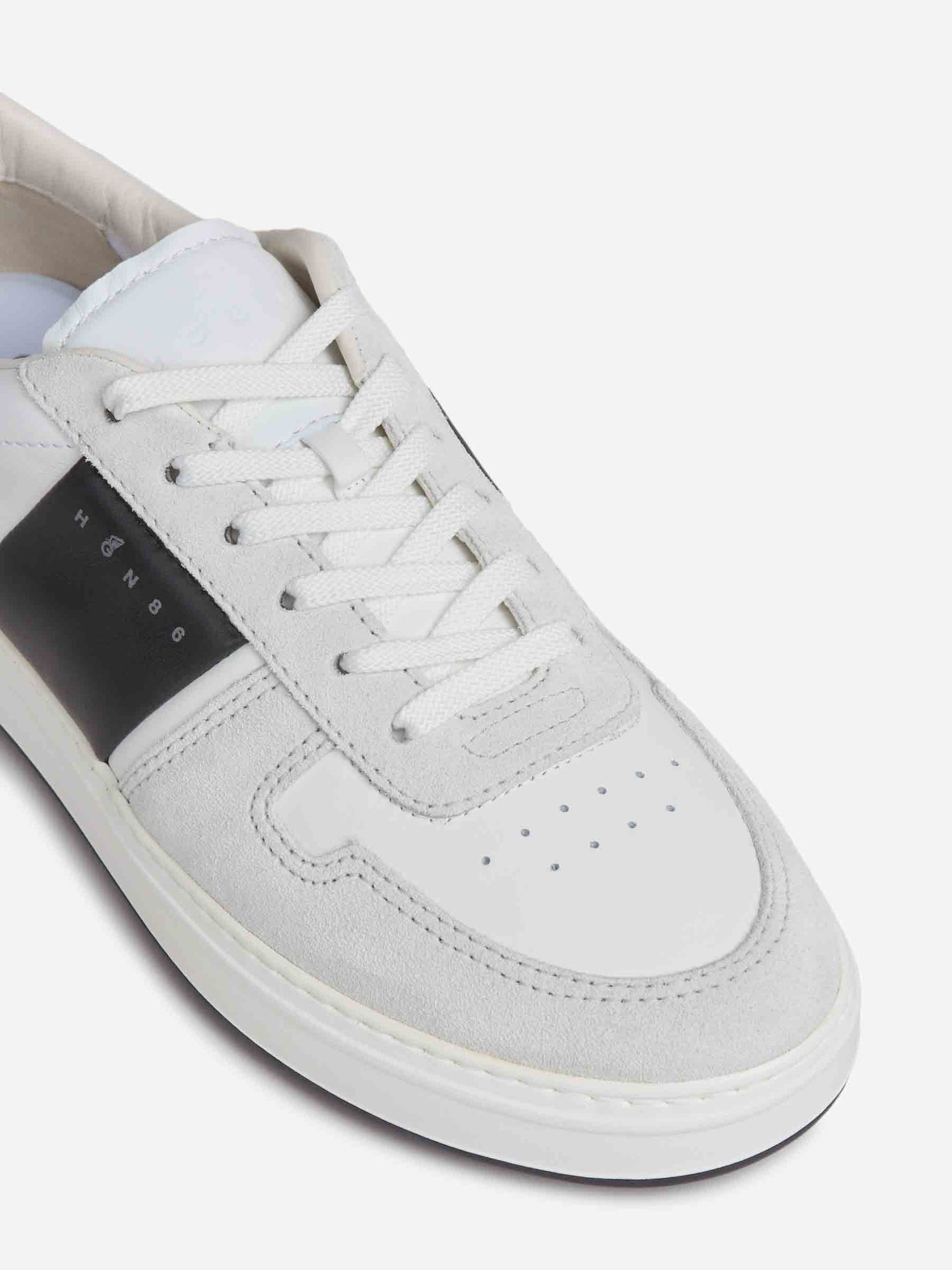 Hogan Hombre Barcelona Zapatillas Deportivas H-TV color Blanco Y Negro sku 616-003184 01 - Foto 5