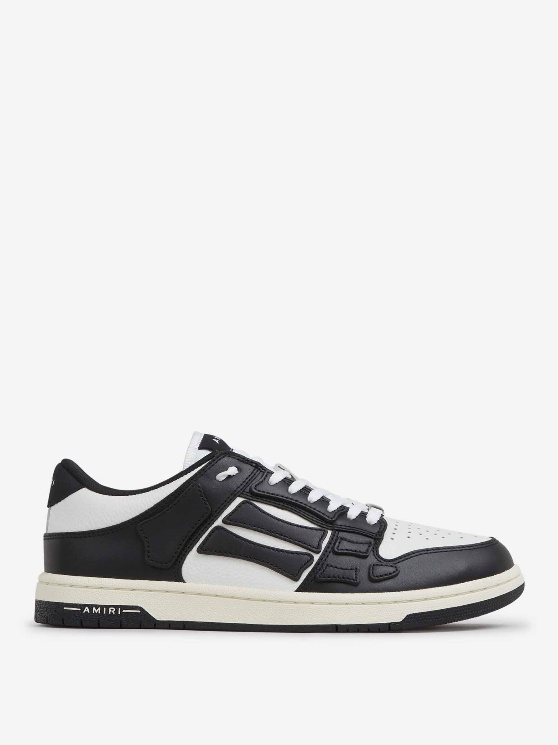 Outlet online Amiri Hombre Zapatillas Skel Top Low color Blanco Y Negro sku 616-003230 01 - Foto 1