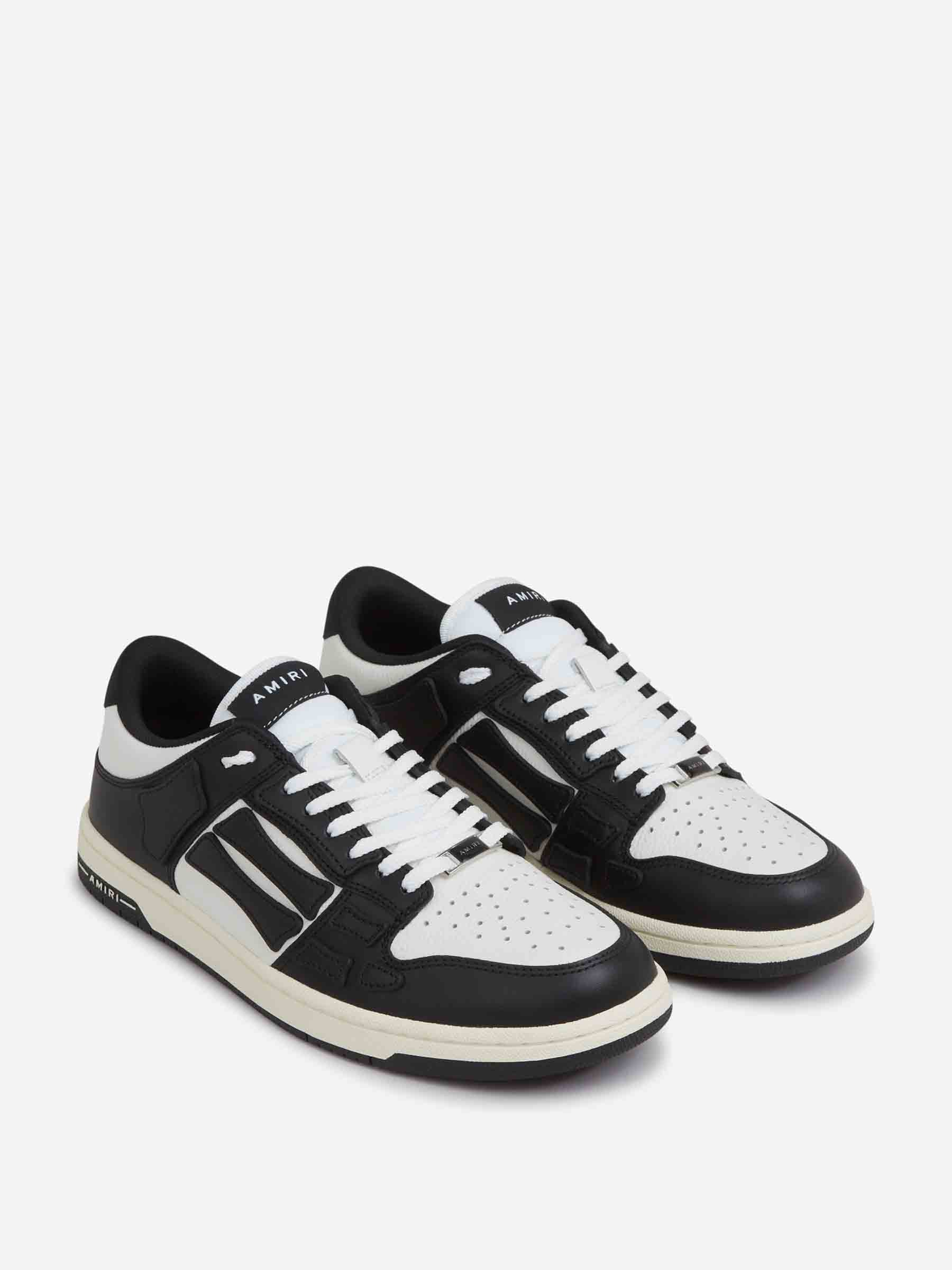 Outlet online Amiri Hombre Zapatillas Skel Top Low color Blanco Y Negro sku 616-003230 01 - Foto 2