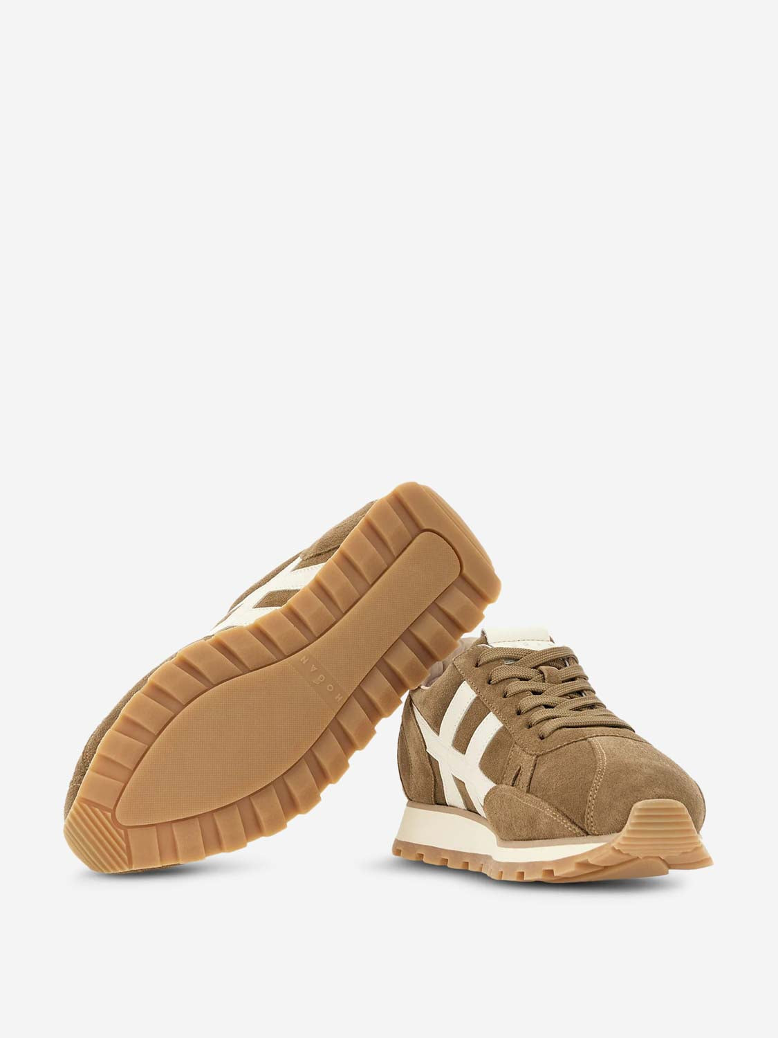 Outlet online Hogan Hombre Zapatillas 86er color Beige sku 616-003234 02 - Foto 3