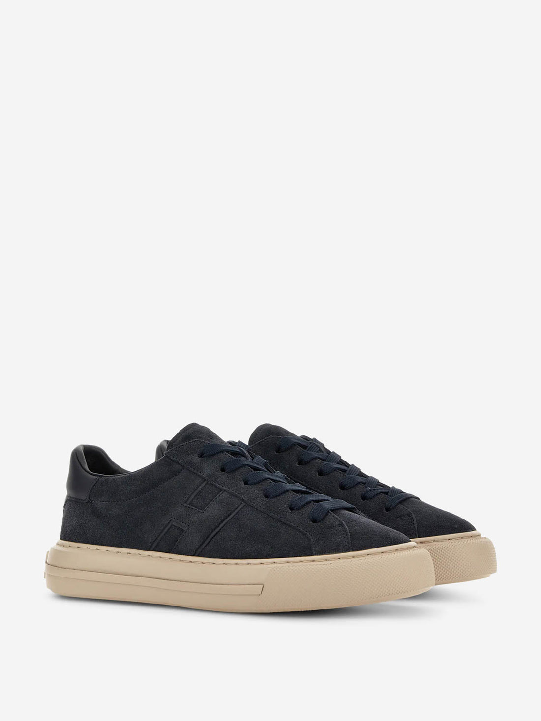 Outlet online Hogan Hombre Zapatillas H691 color Azul Marino sku 616-003235 01 - Foto 2