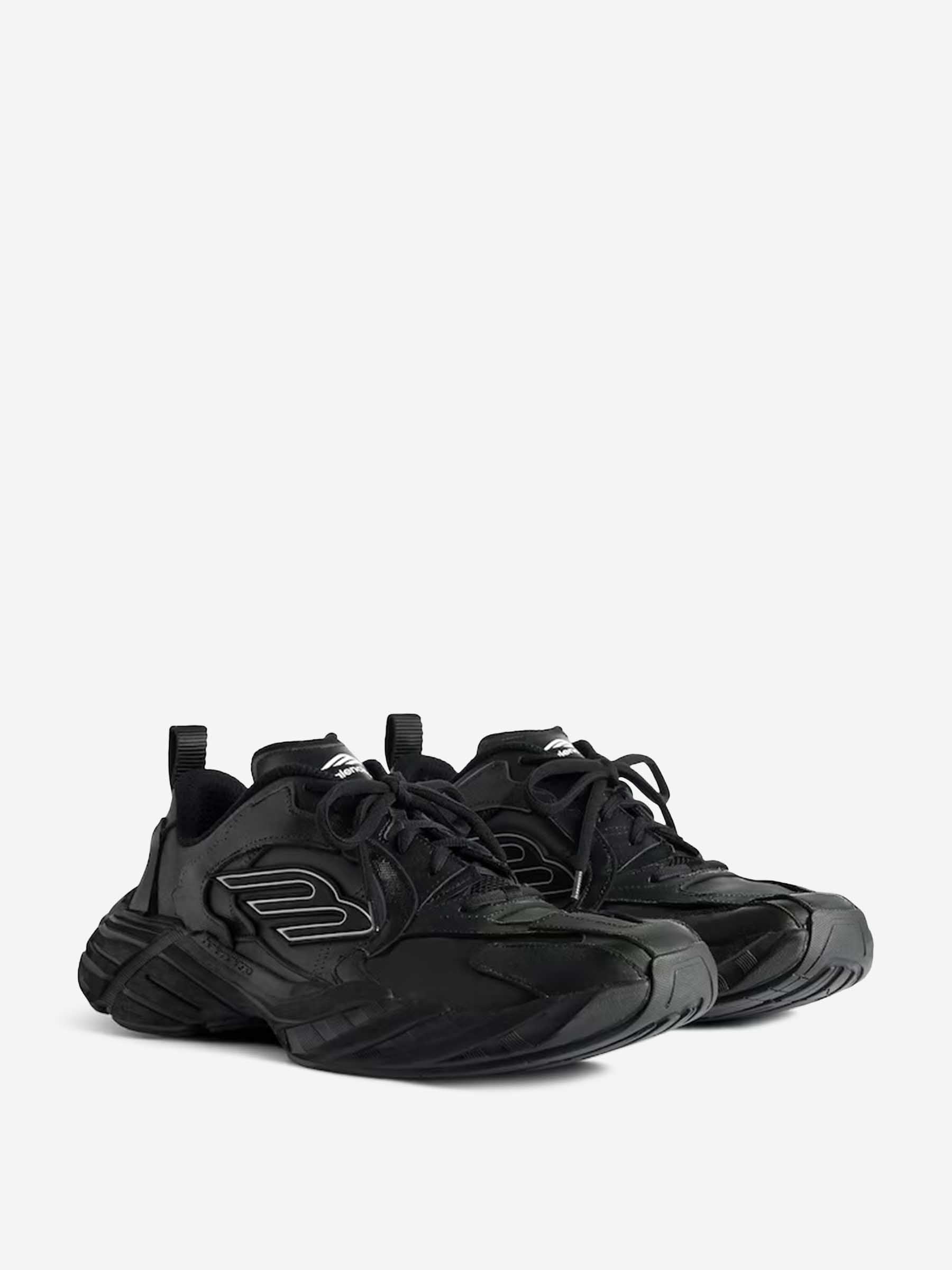Outlet online Balenciaga Hombre Zapatillas Deportivas Monday color Negro sku 616-003255 01 - Foto 2