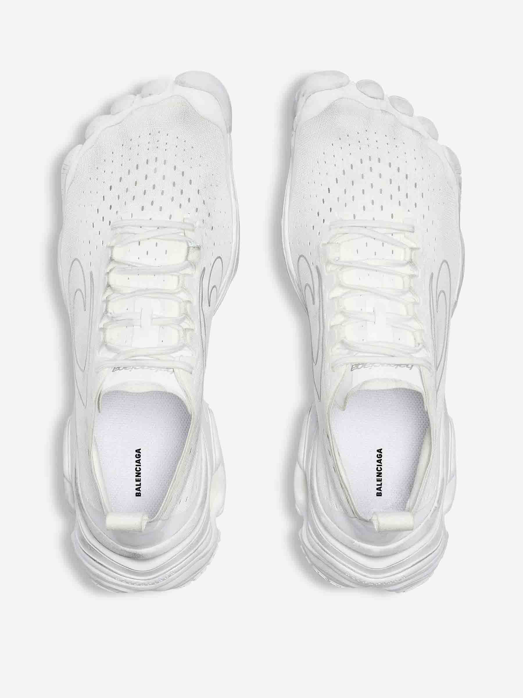 Outlet online Balenciaga Hombre Zapatillas Anatomic Runner color Blanco sku 616-003258 02 - Foto 3