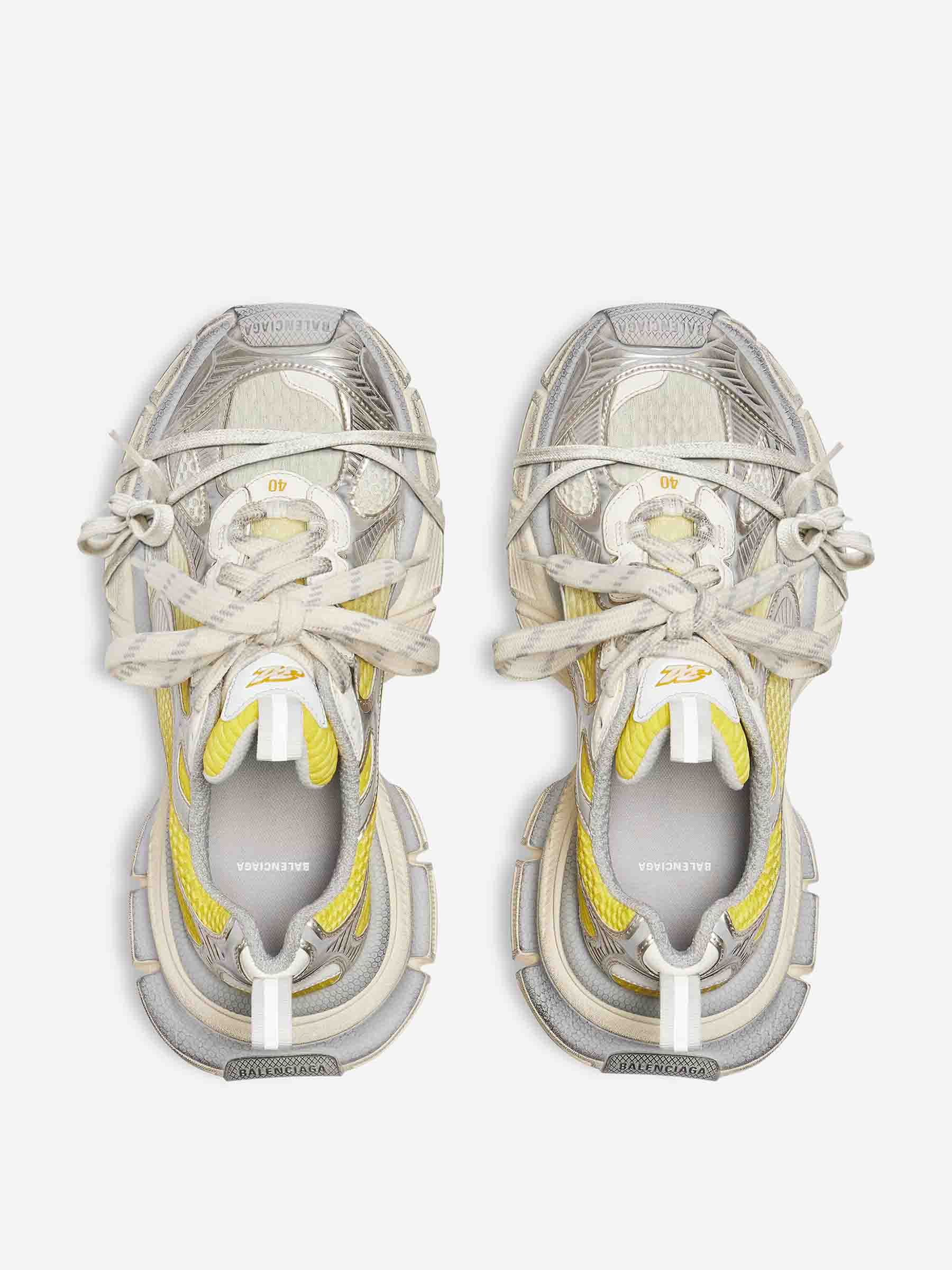 Outlet online Balenciaga Hombre Zapatillas 3XL Gradient color Amarillo Neón sku 616-003259 01 - Foto 3