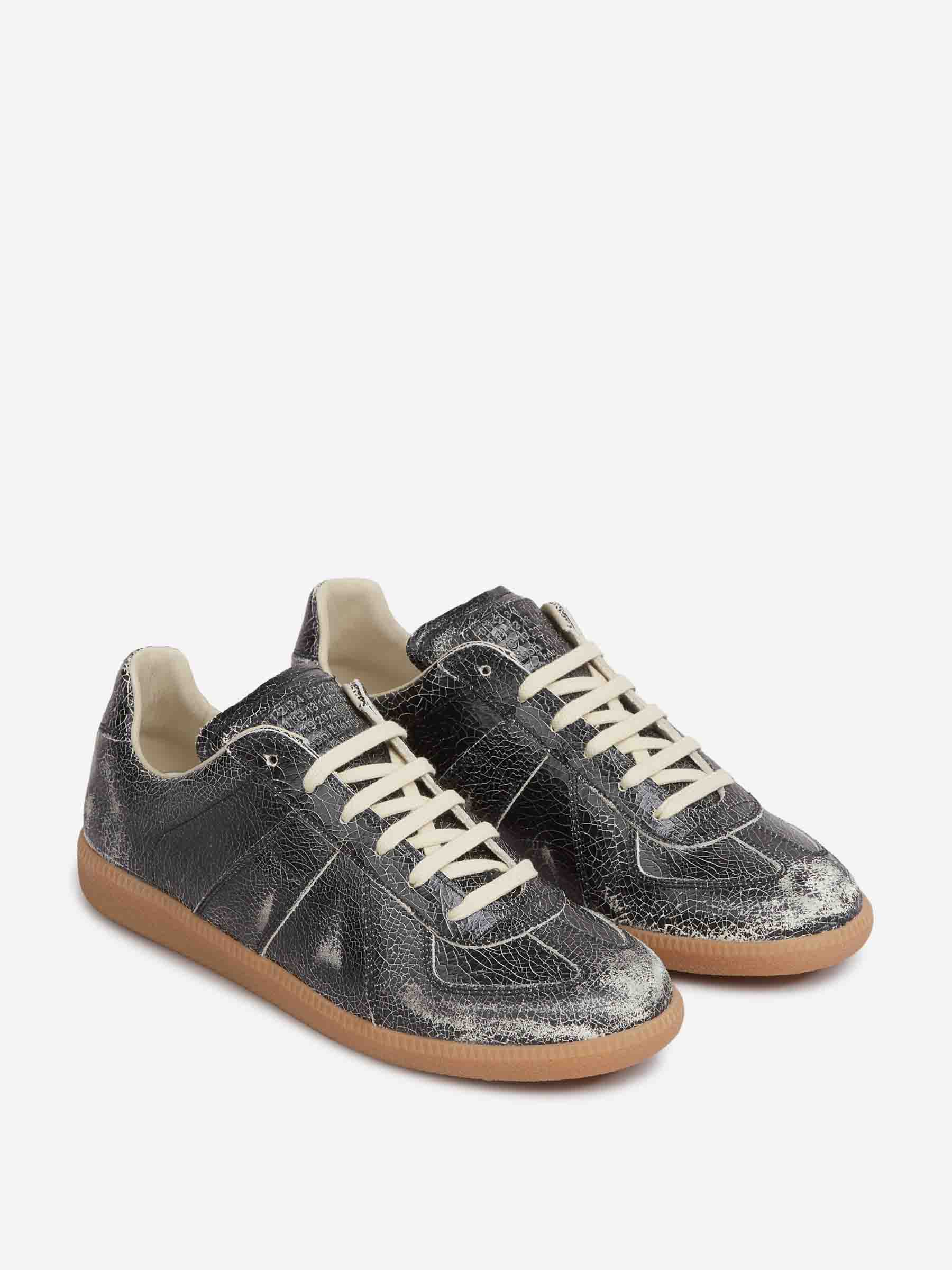Outlet online Maison Margiela Hombre Zapatillas Replica color Gris Antracita sku 616-003283 01 - Foto 2