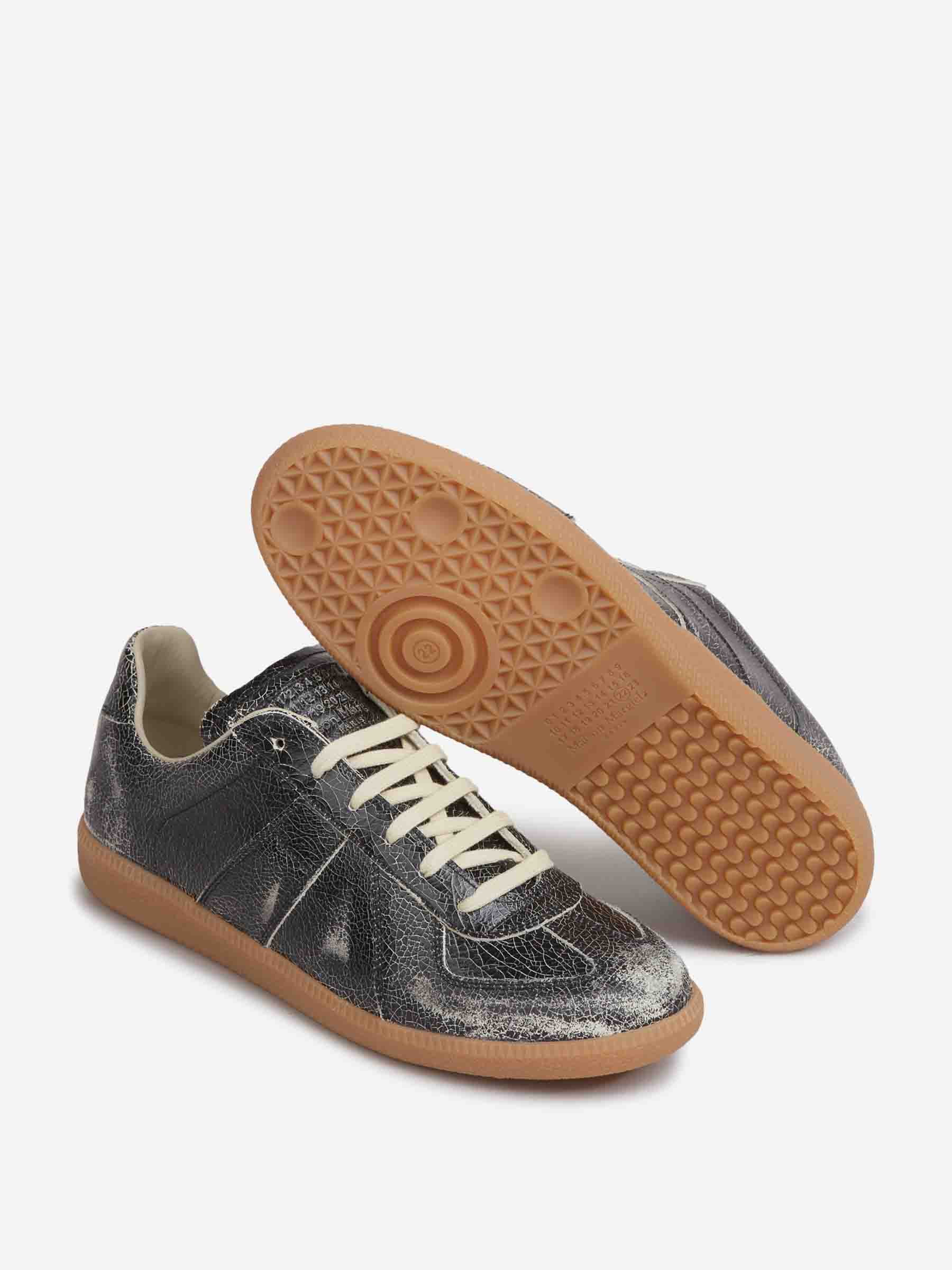 Outlet online Maison Margiela Hombre Zapatillas Replica color Gris Antracita sku 616-003283 01 - Foto 4