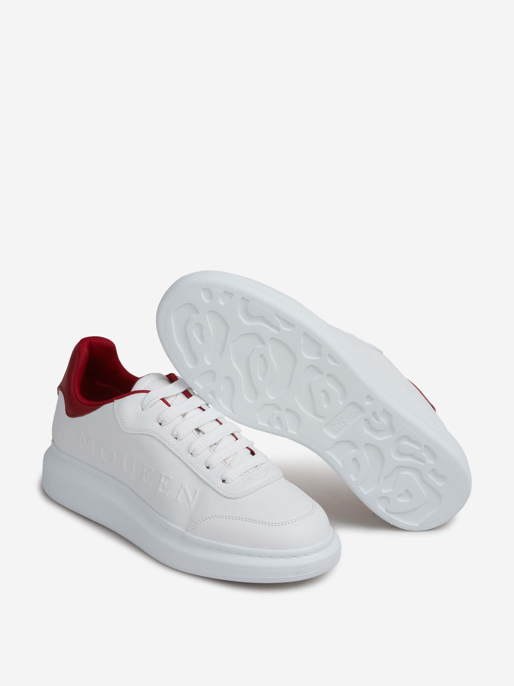 Outlet online McQueen Hombre Zapatillas Oversized Logo color Blanco sku 616-003322 01 - Foto 4