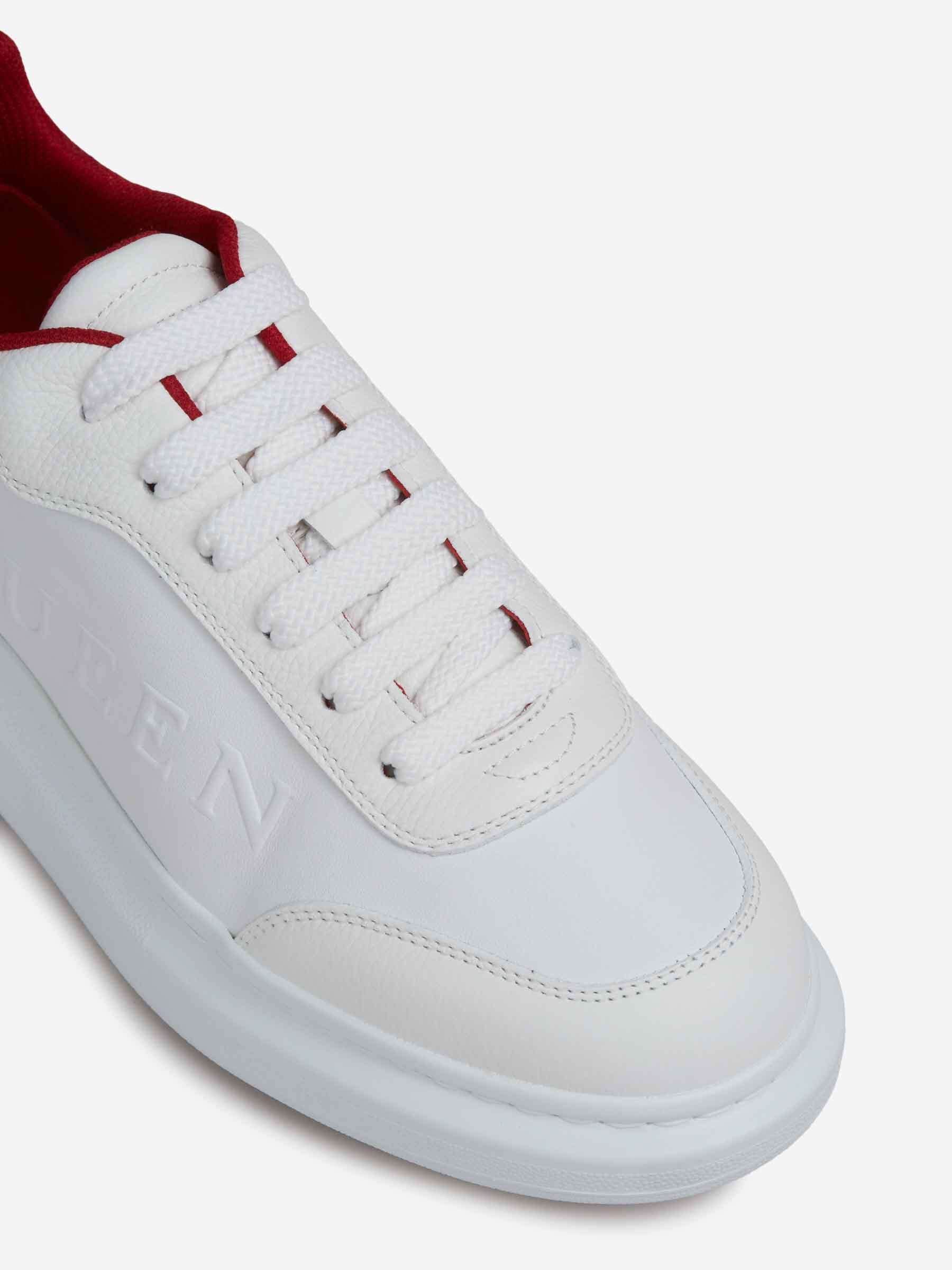 Outlet online McQueen Hombre Zapatillas Oversized Logo color Blanco sku 616-003322 01 - Foto 5