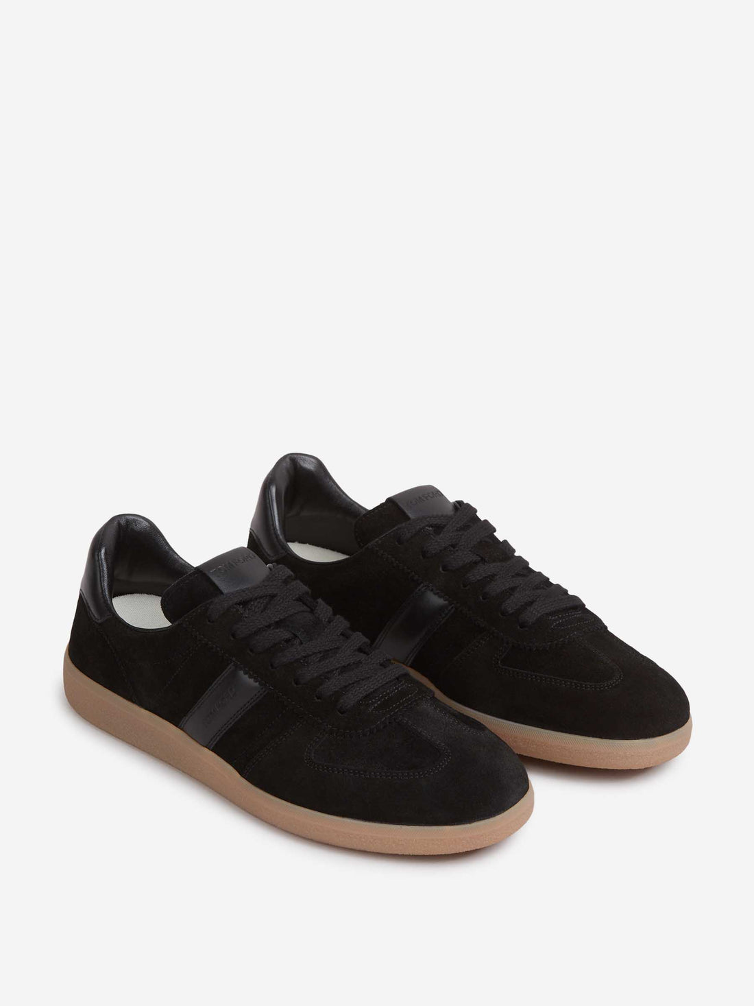 Outlet online Tom Ford Hombre Sneakers Suede color Negro sku 616-003324 01 - Foto 2
