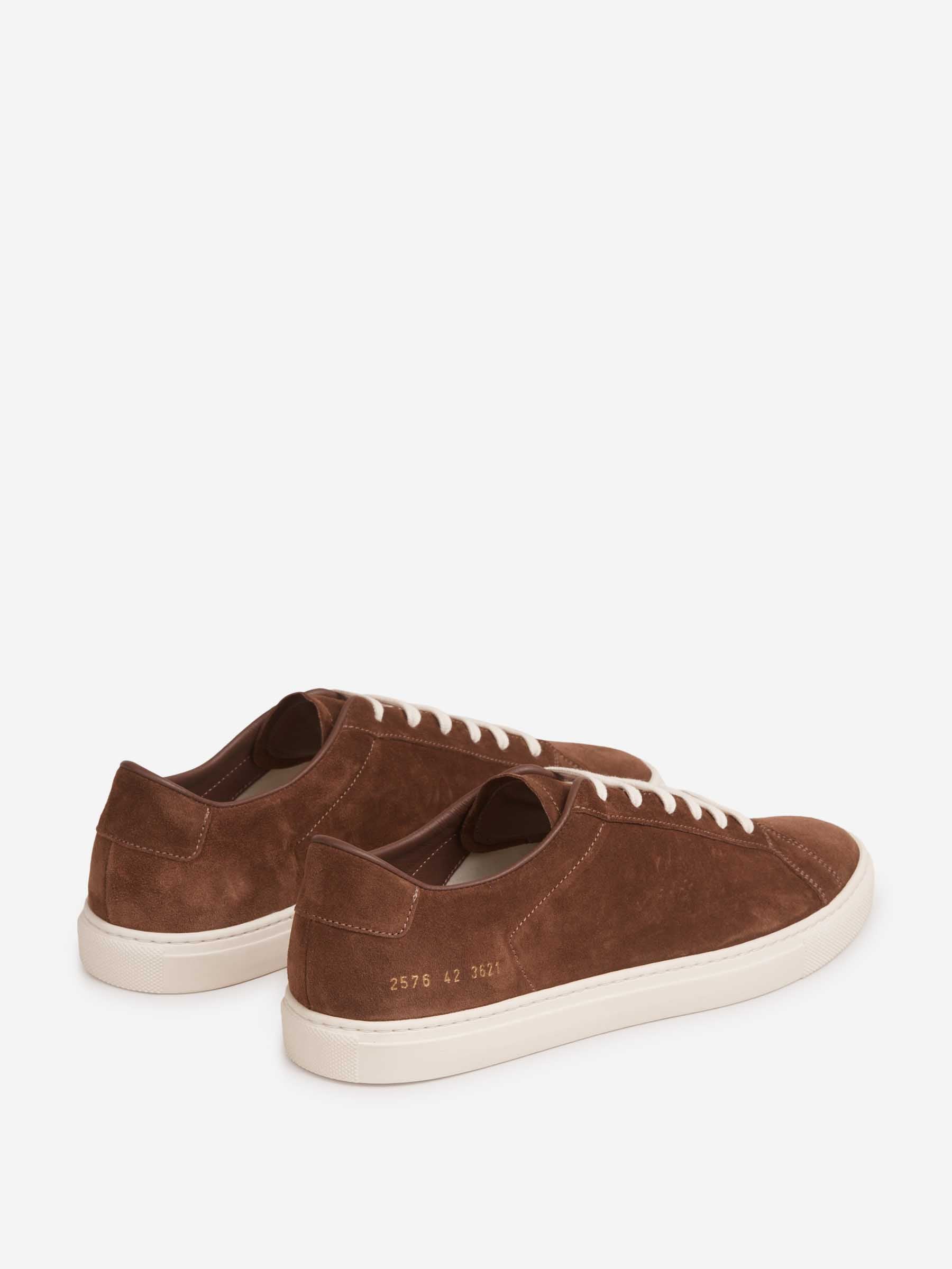 Common Projects Hombre Barcelona Sneakers Achilles Low color Marrón Oscuro sku 616-003410 02 - Foto 3