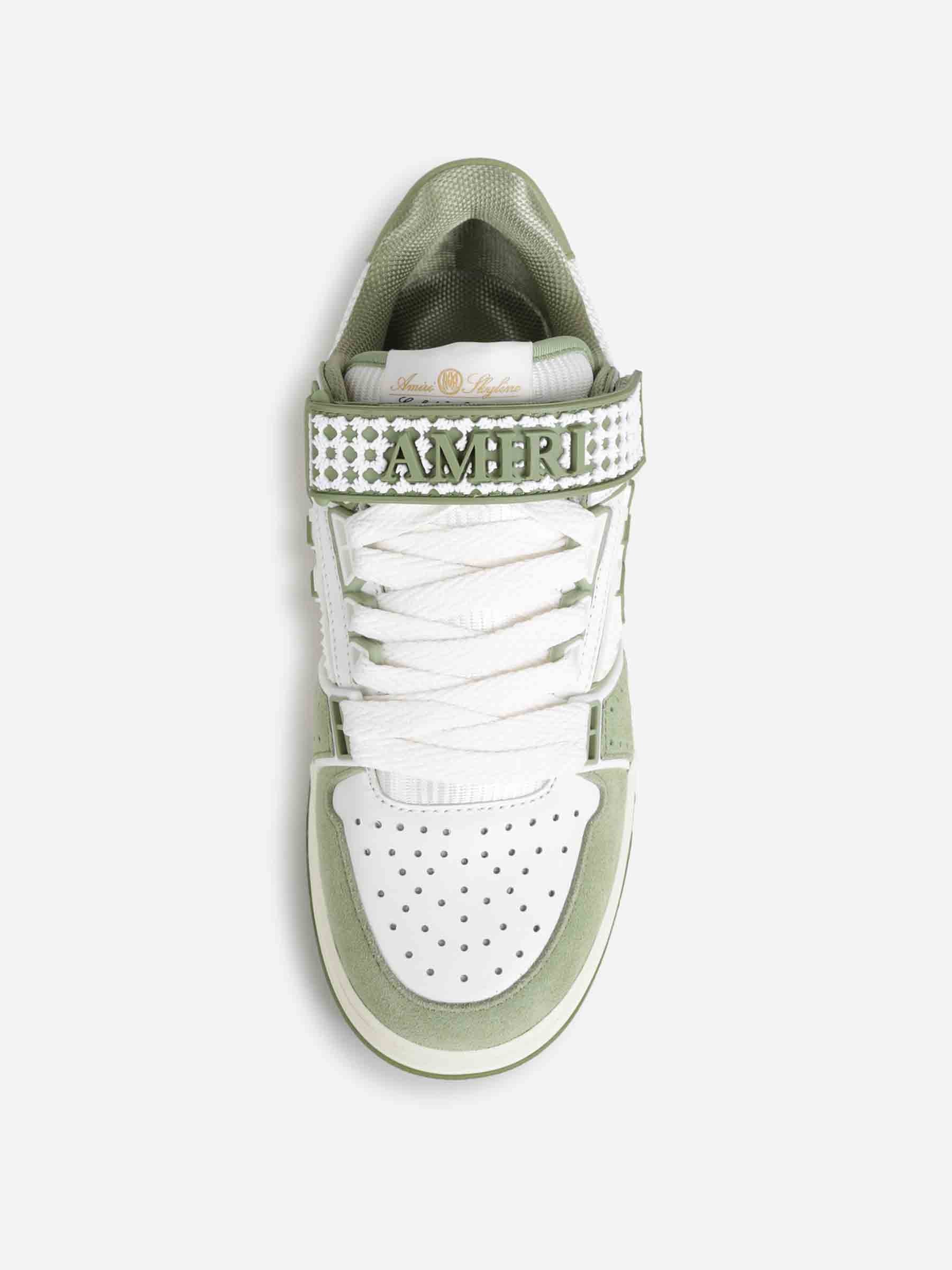 Amiri Hombre Barcelona Sneakers MA Skyline color Verde sku 616-003430 02 - Foto 4